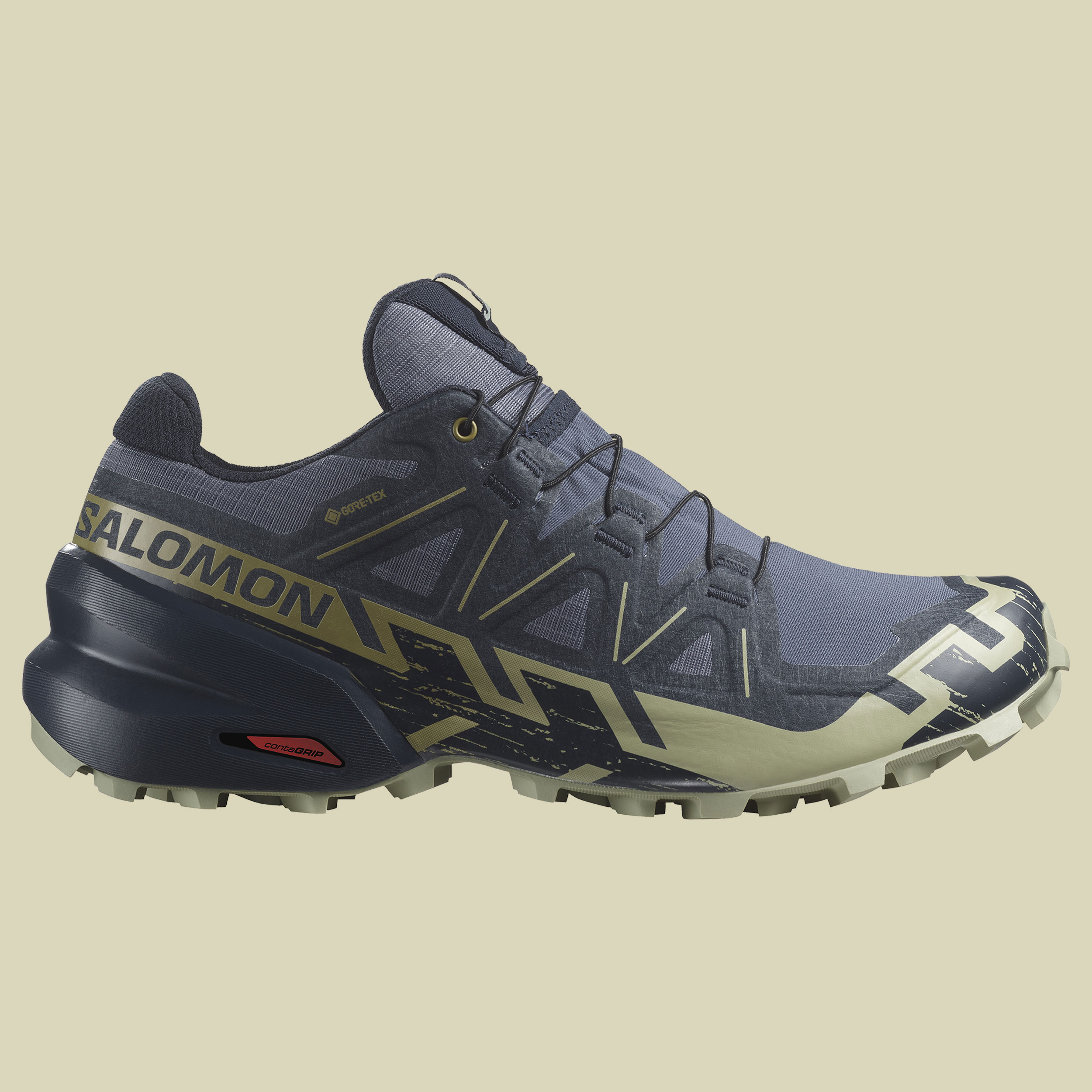 Speedcross 6 GTX Men grau UK 12,5 - grisaille/carbon/tea
