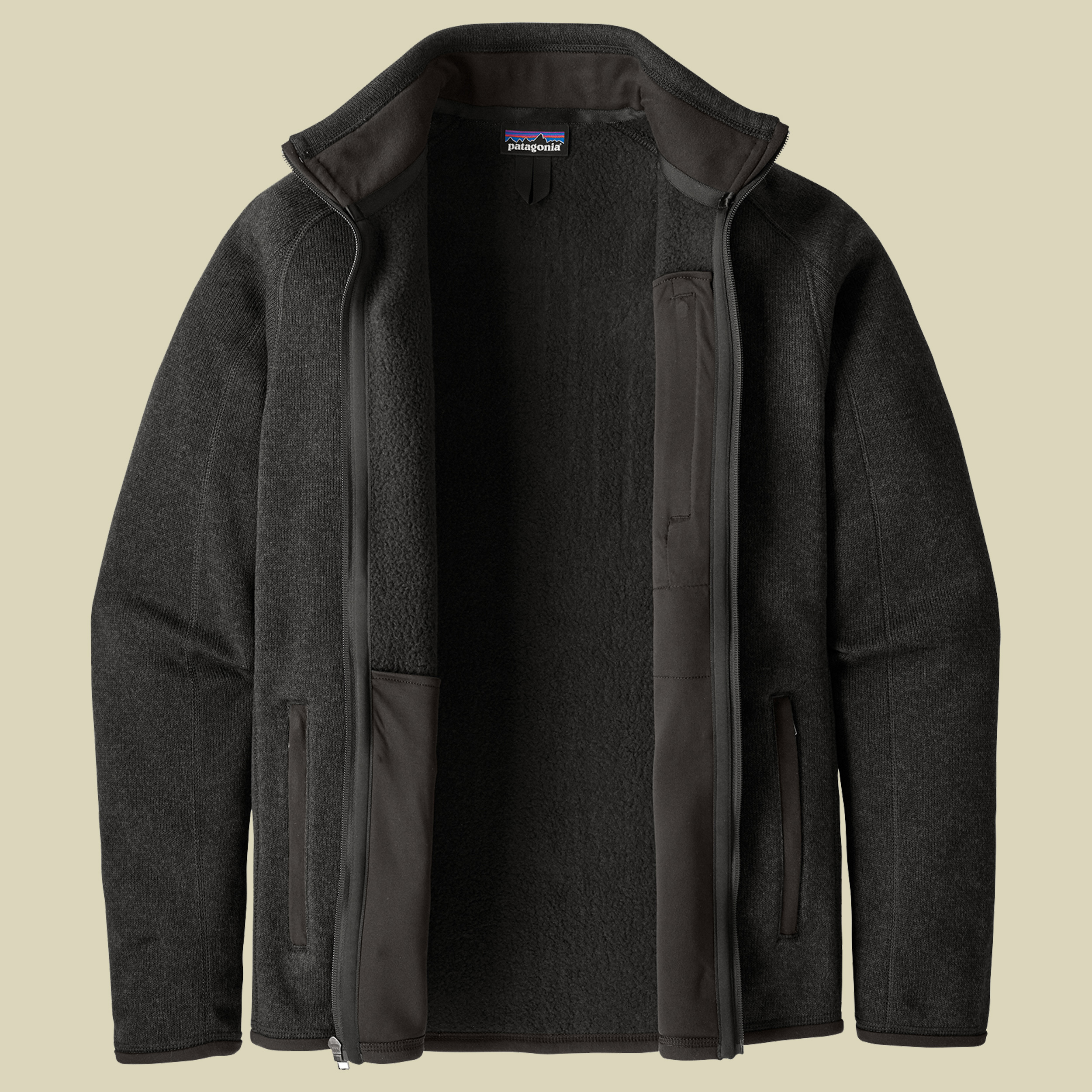 Better Sweater Jacket Men black XXL