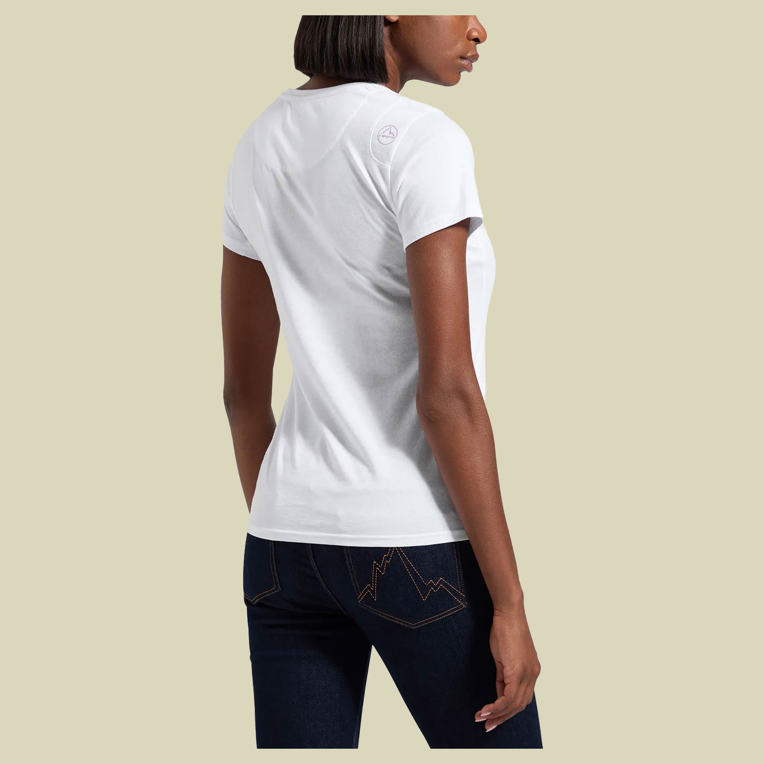 Windy T-Shirt Women L weiß - white/rose