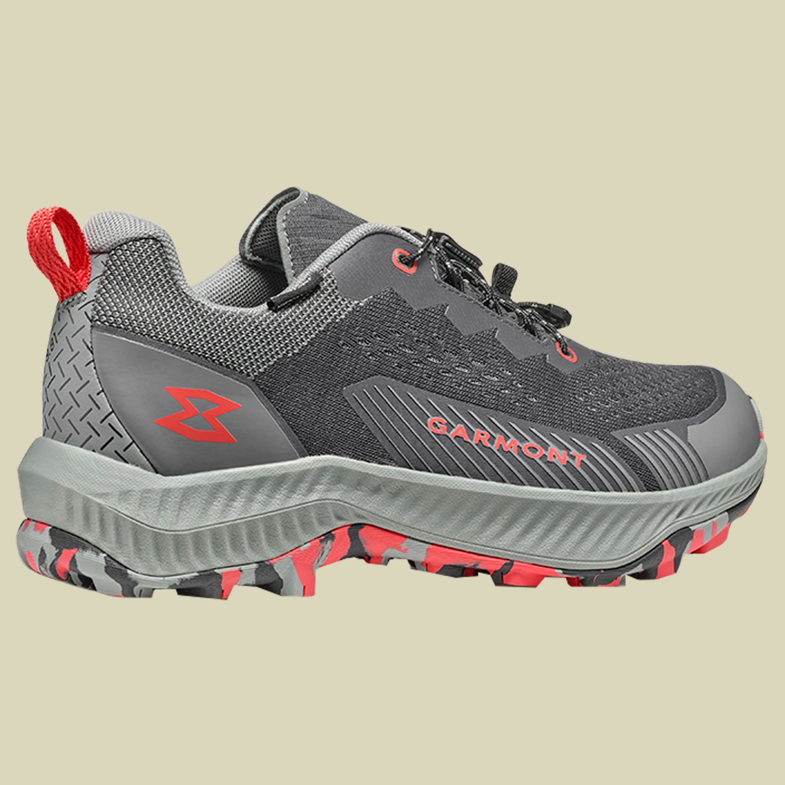 9.81 Pulse WP Women UK 6 grau - shadow grey/cayenne red