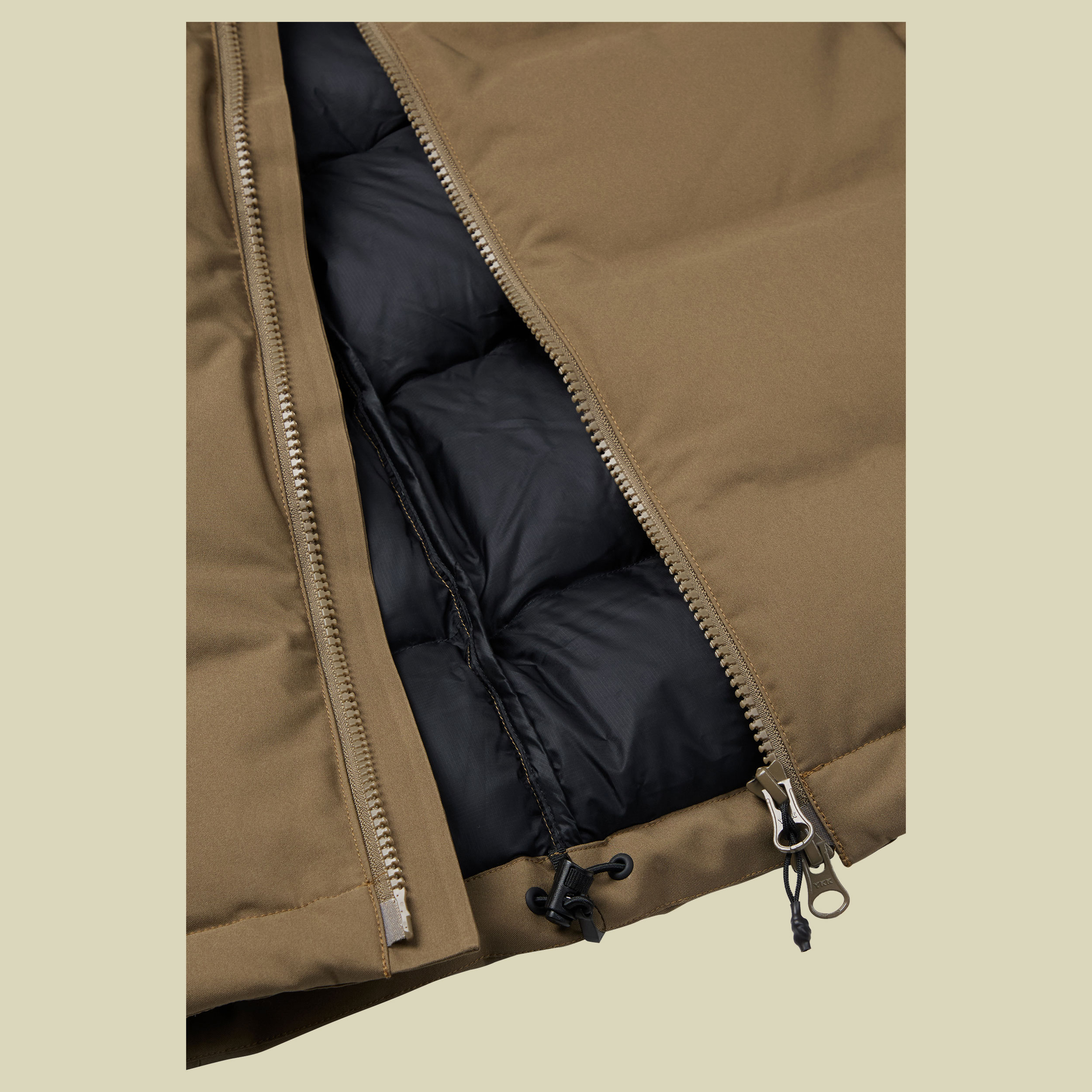 Akkarvik Bonded Down Jacket Men braun XL - capers