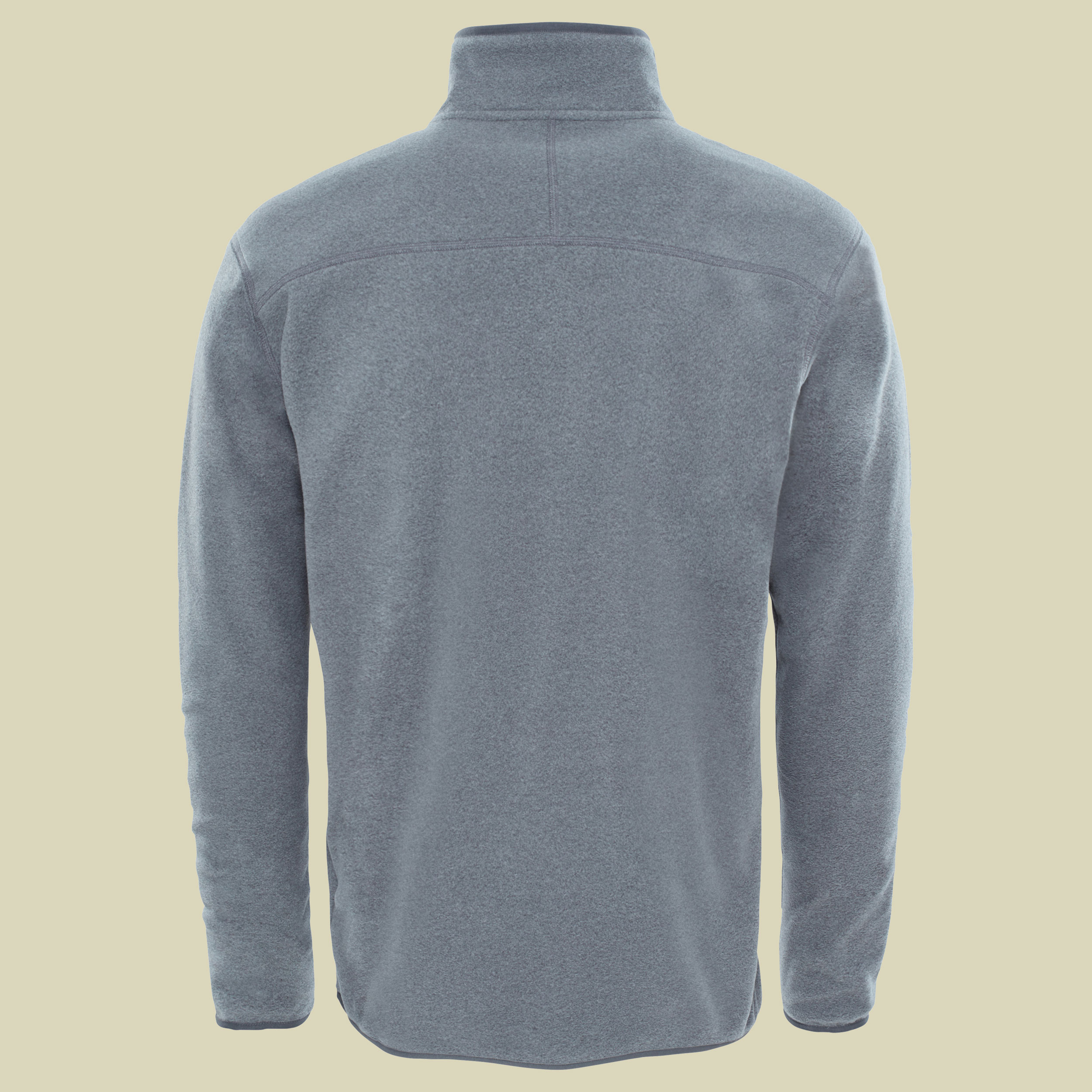 100 Glacier 1/4 Zip Men Größe XXL Farbe TNF medium grey heather/high rise grey