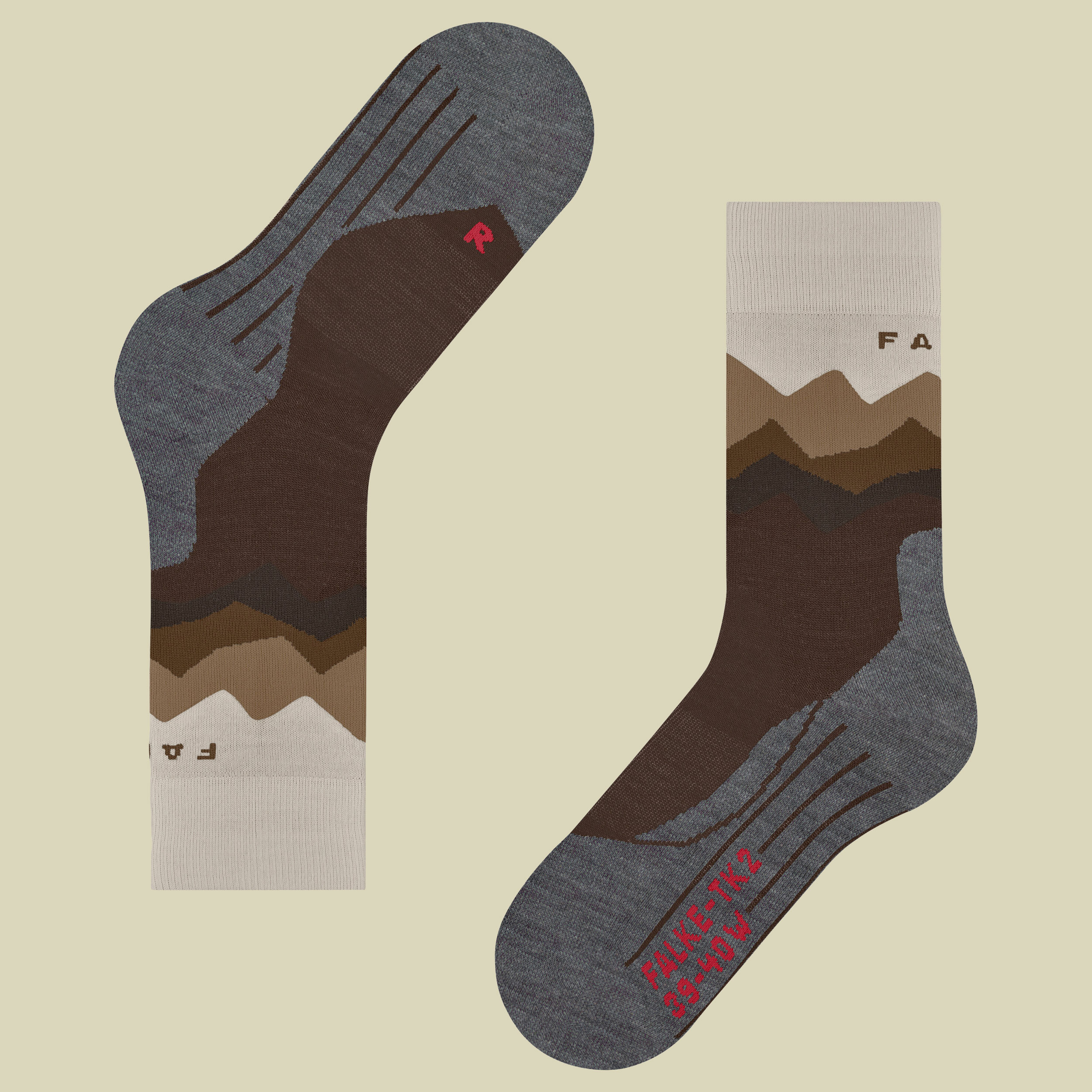 TK 2 Crest Men braun 39-41 - chestnut