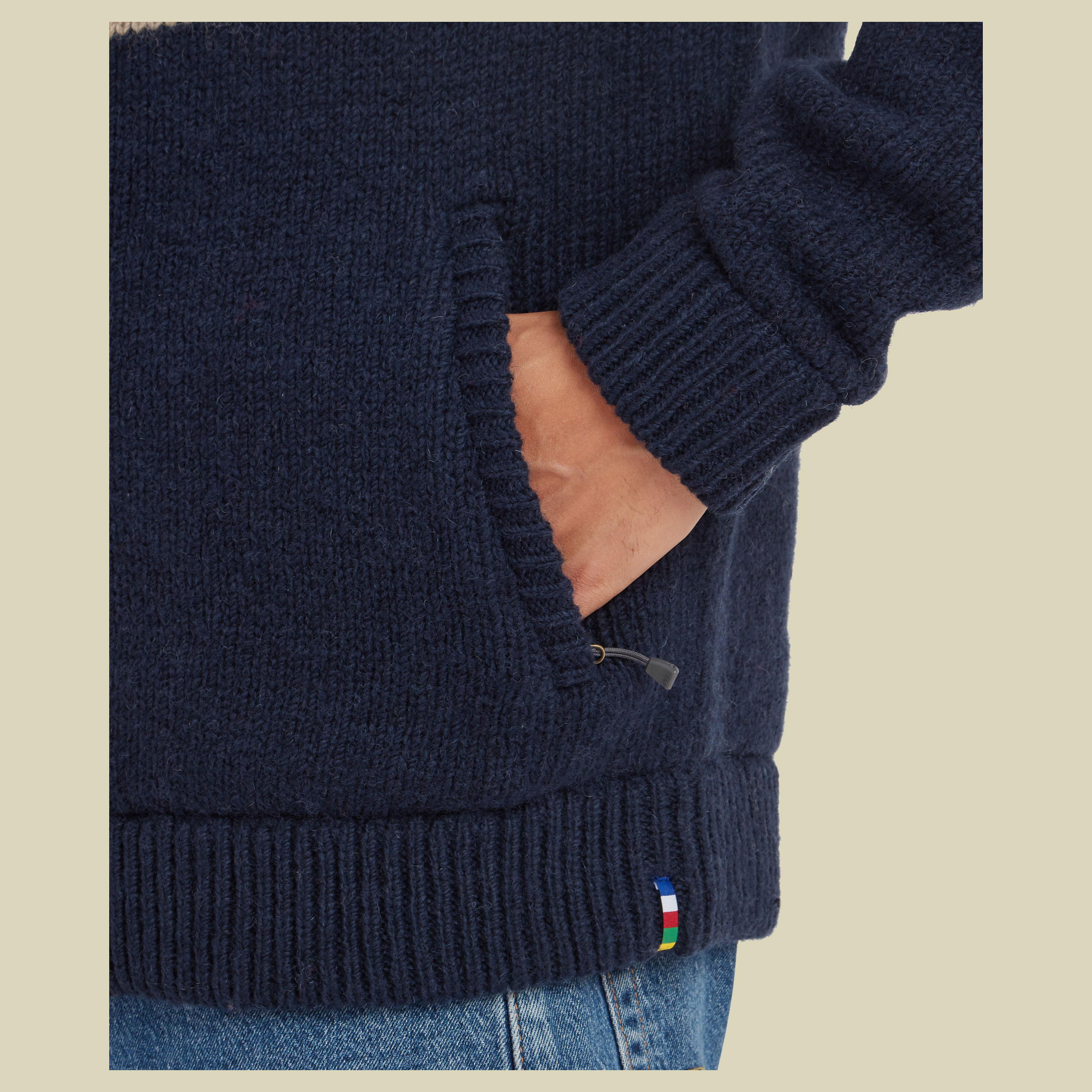 Kirtipur Sweater Men XL blau - Farbe rathee blue