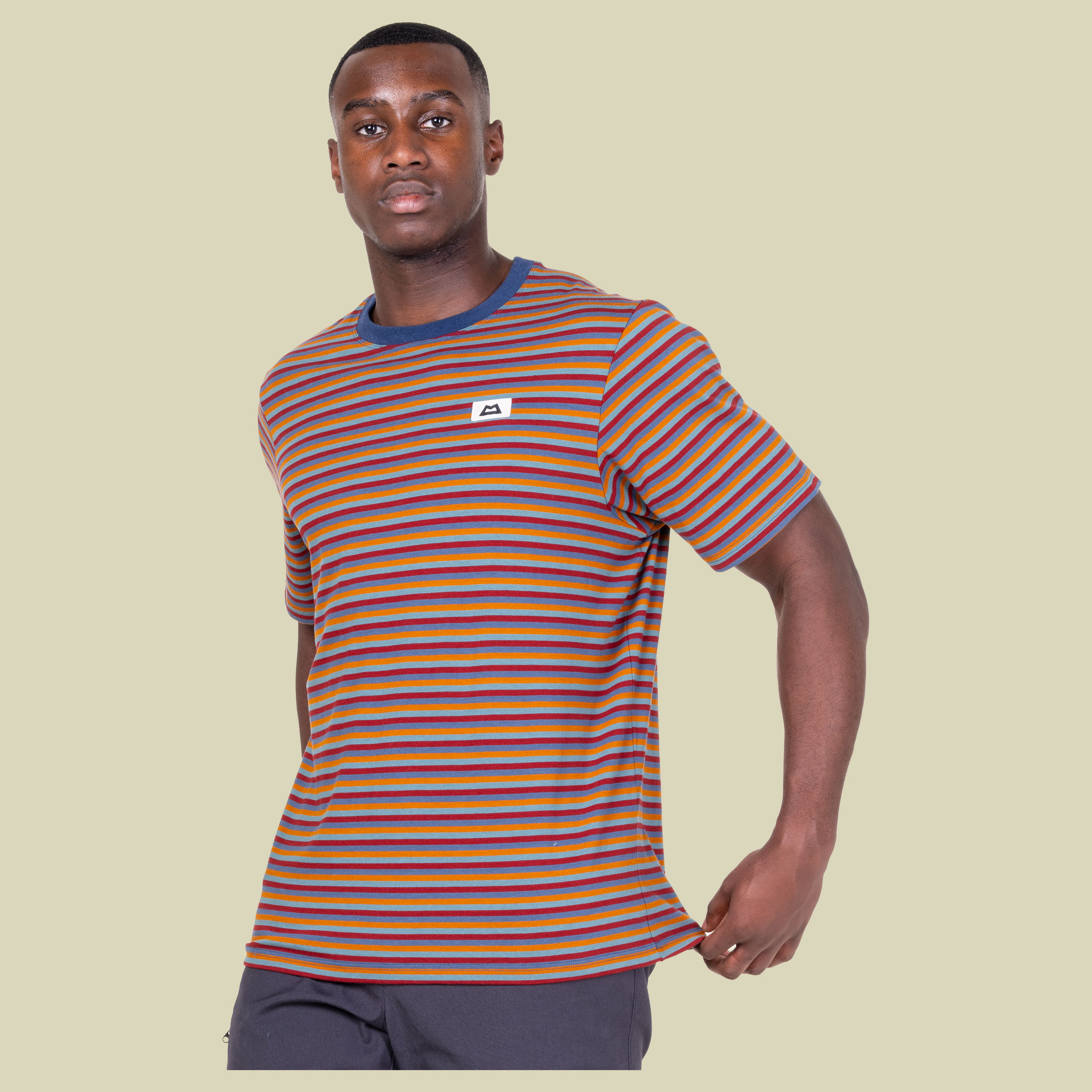 Lava Tee Men XL mehrfarbig - stanage stripe