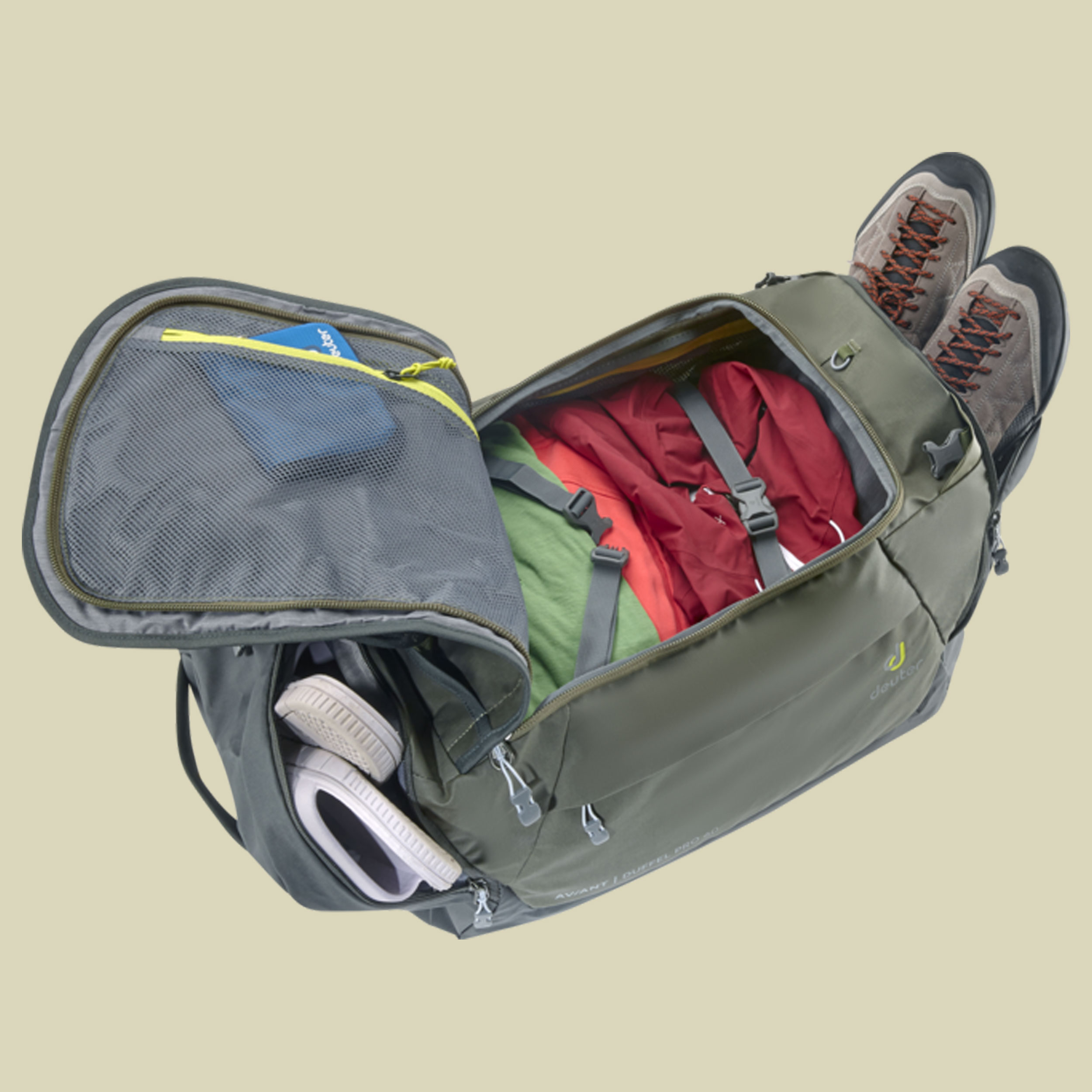AViANT Duffel Pro 60 Volumen 60,0 Farbe maron-aubergine