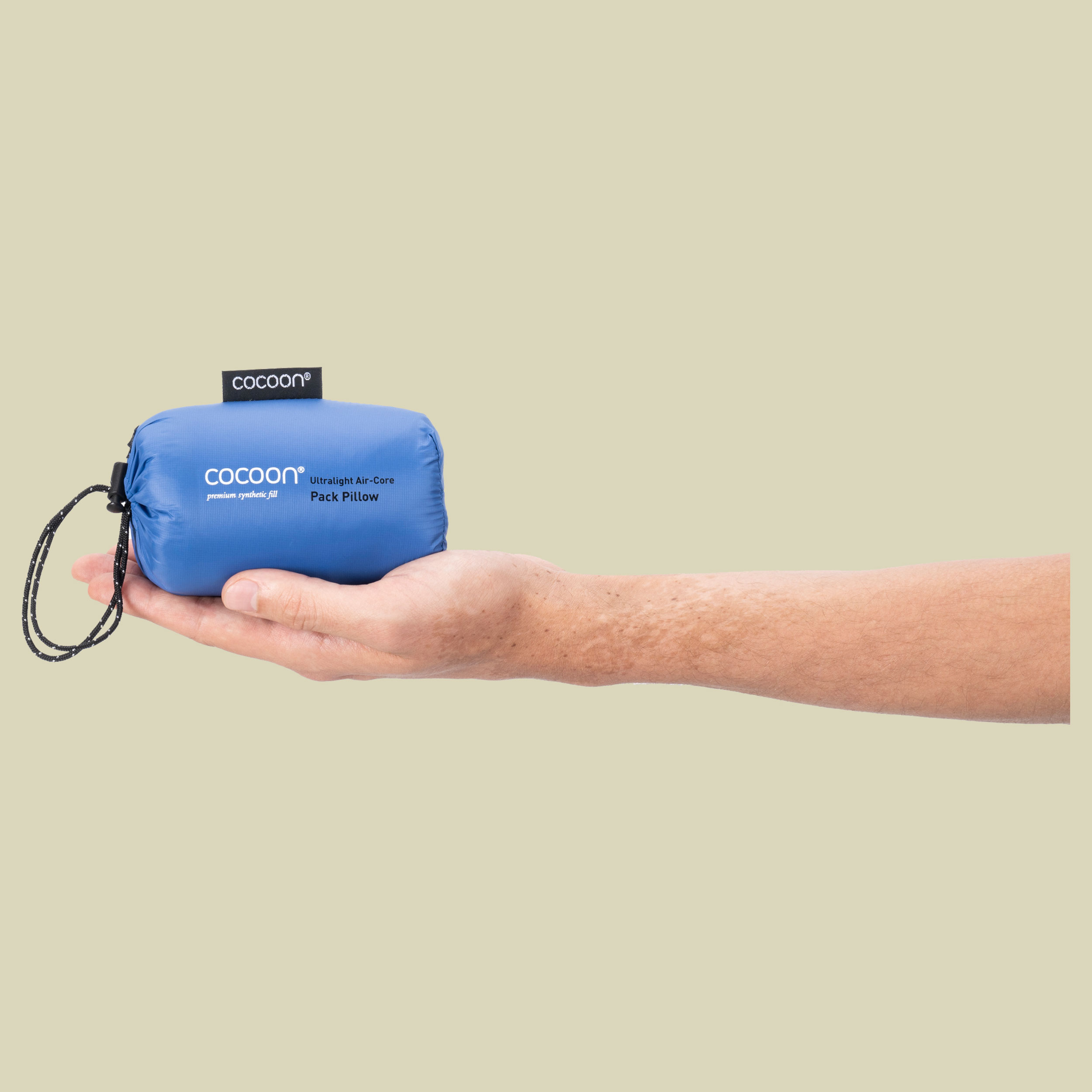 Pack Pillow ultra light dream blue/grey 33 x 21 x 10 cm