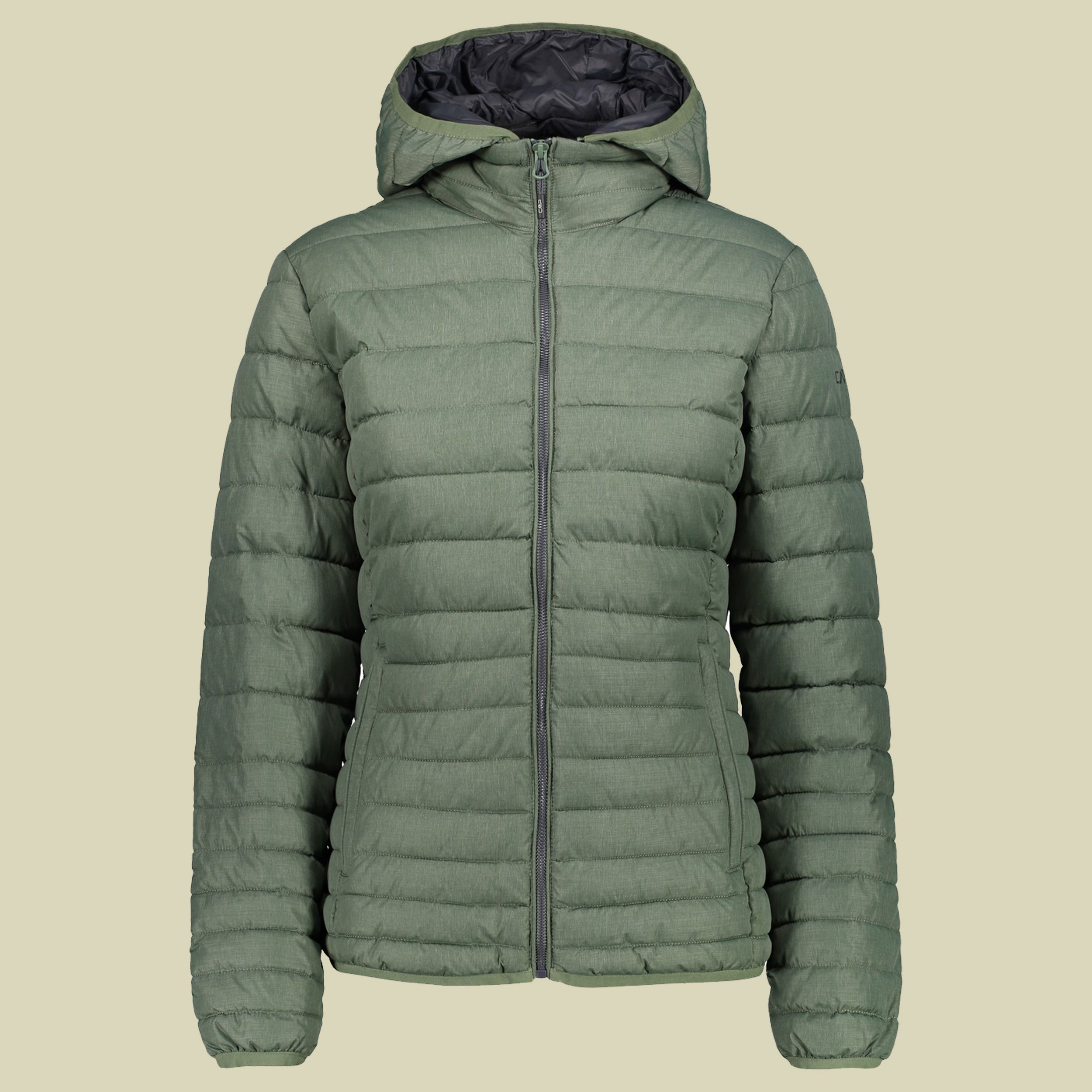 Woman Jacket Zip Hood  3Z18876M Größe 34 Farbe kaky melange 04BL