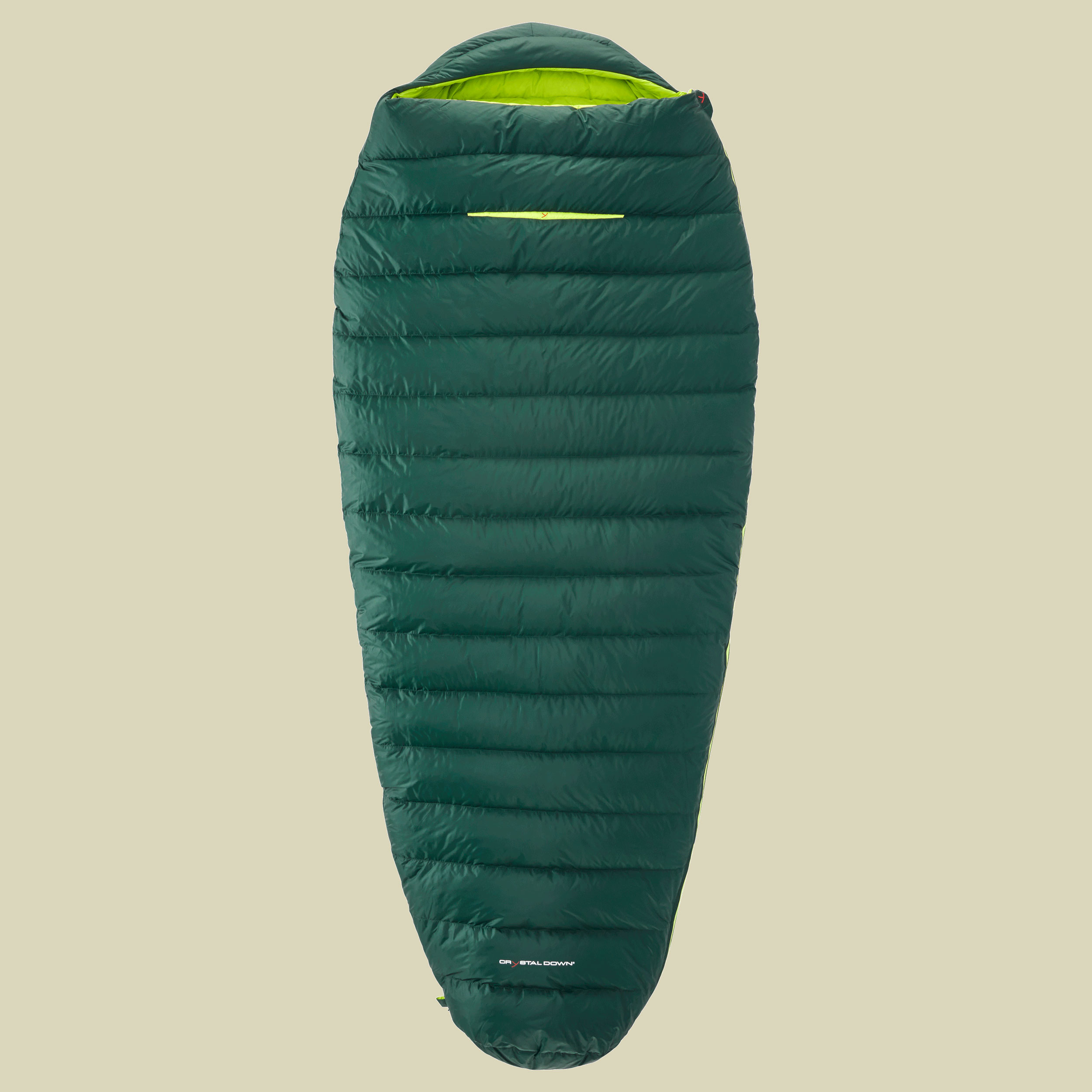 Tension Comfort 800 bis Körpergröße 175 cm (M) Farbe scarab-lime, Reißverschluss links