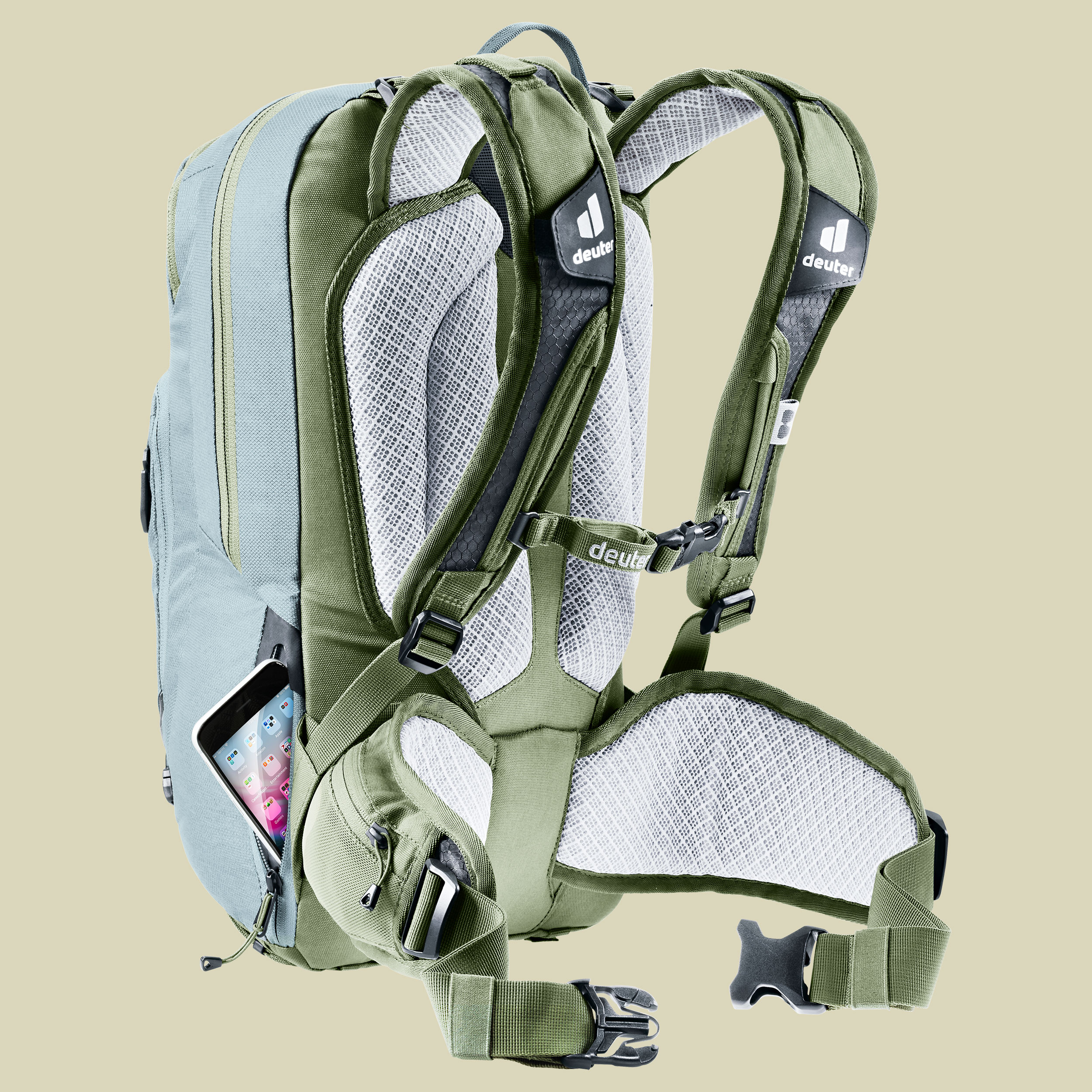Attack 14 SL Volumen 14 Farbe sage-khaki