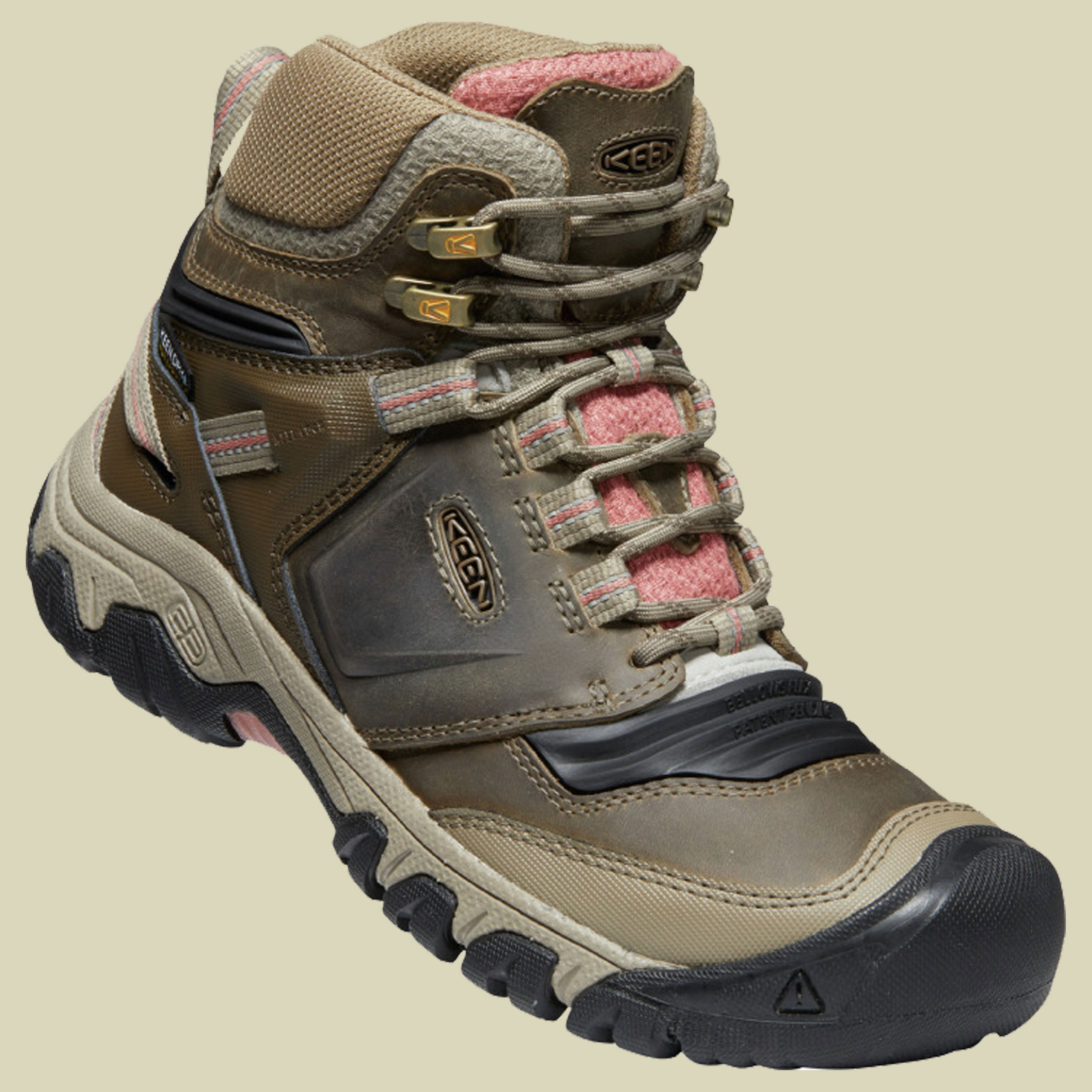 Ridge Flex Mid WP Women Größe UK 8 Farbe timberwolf/brick dust