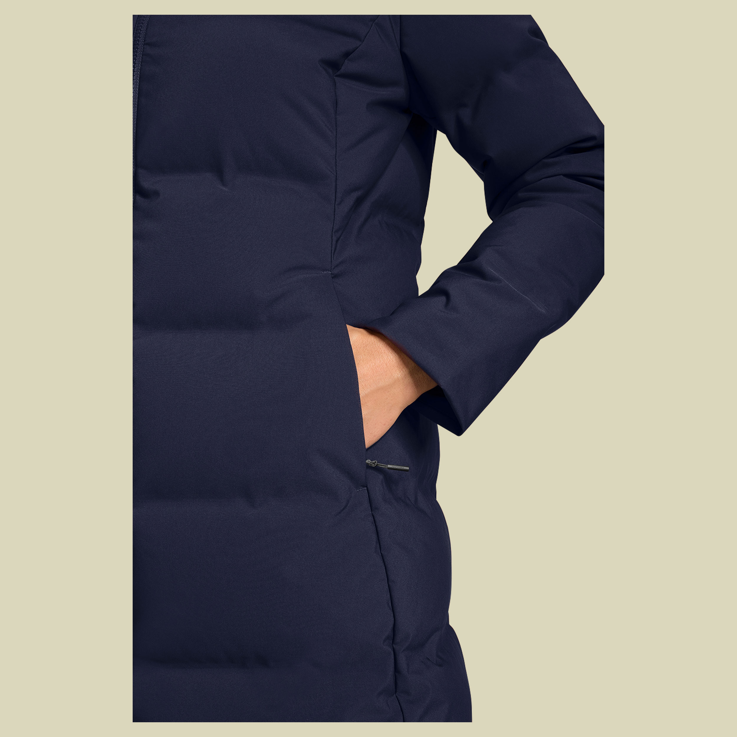 Aukea W's Bonded Down Coat S blau - maritime blue