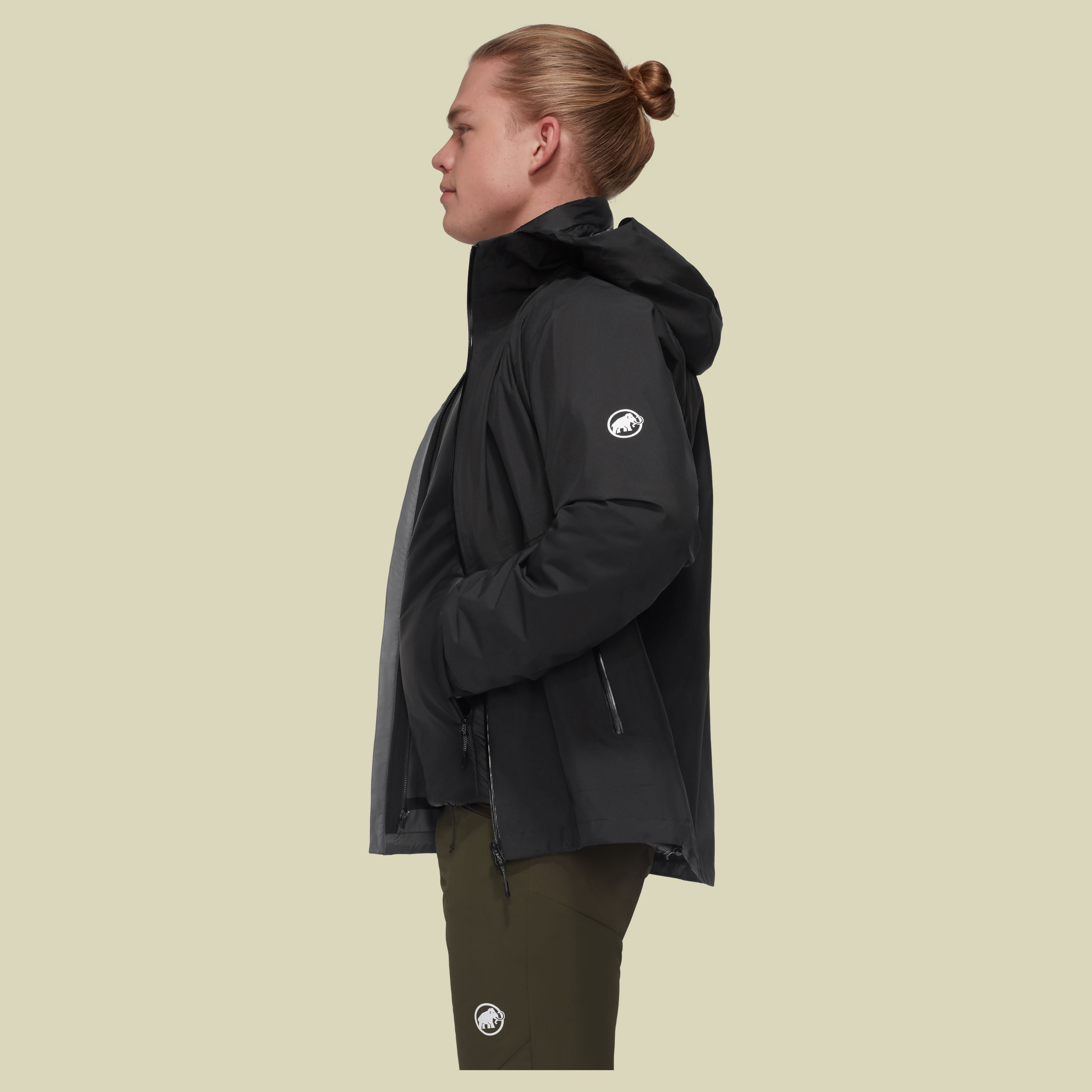 Alto Light 3 in 1 HS Hooded Jacket Men XXXL schwarz - black-black