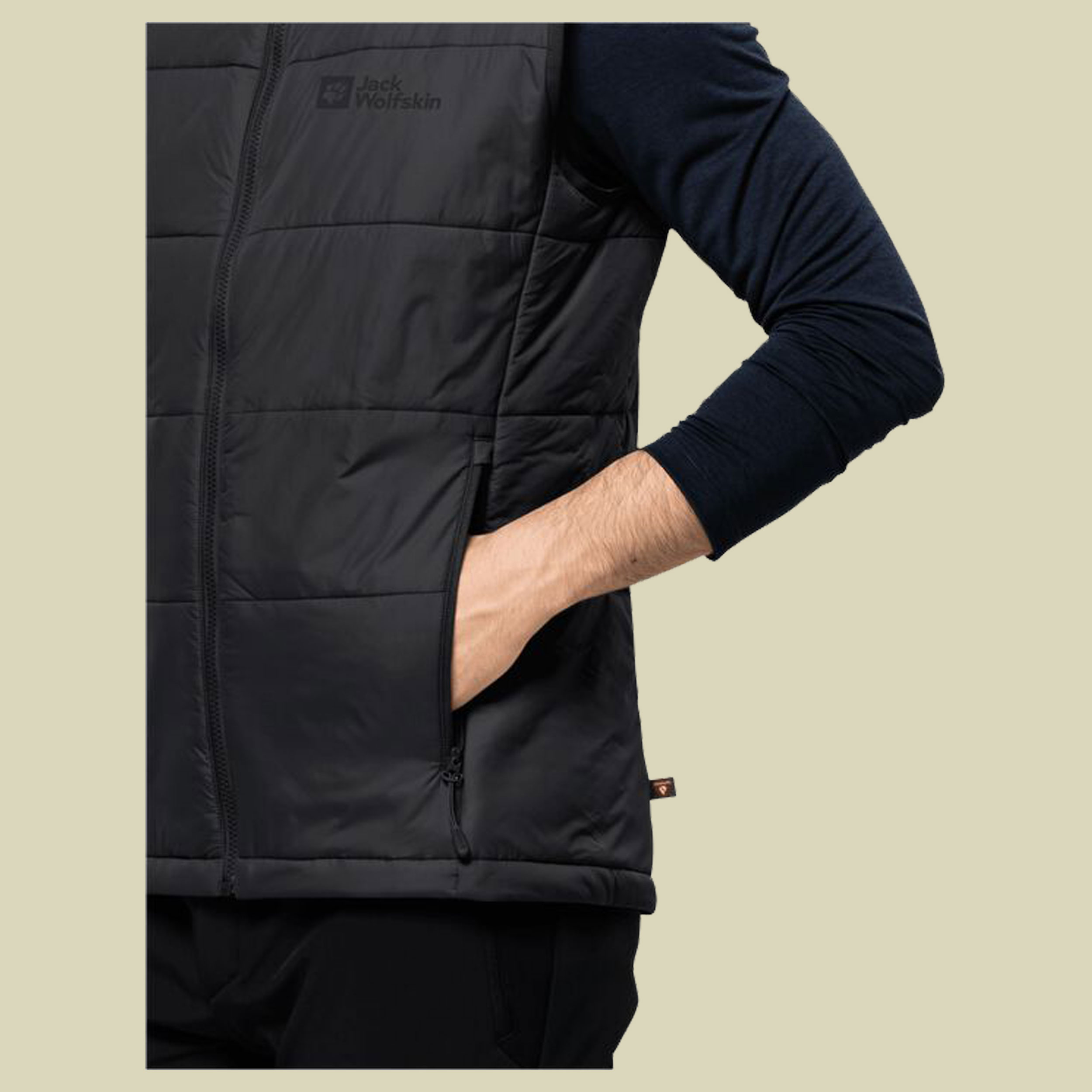 Bergland Ins Vest Men Größe XL Farbe black