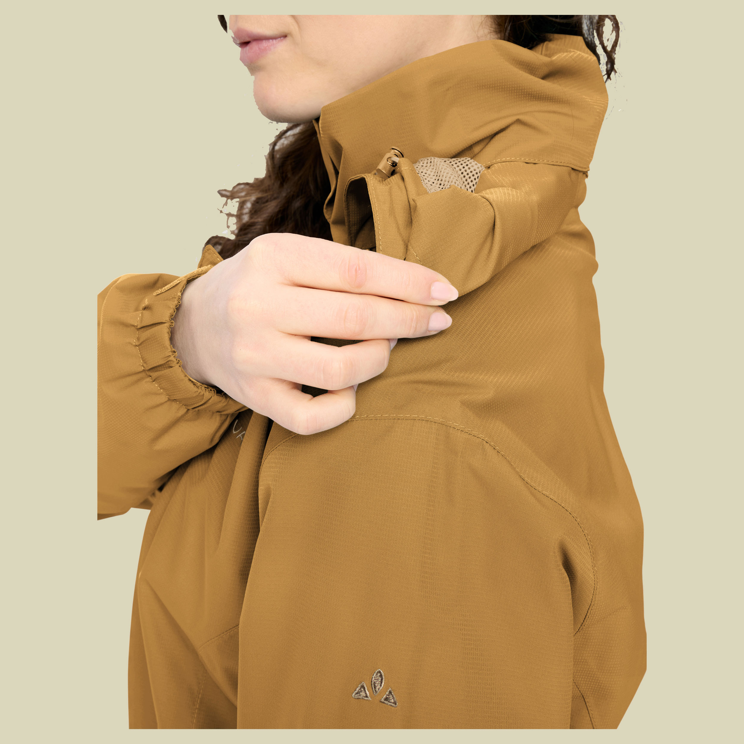 Escape Light Jacket Women 46 braun - peanut butter