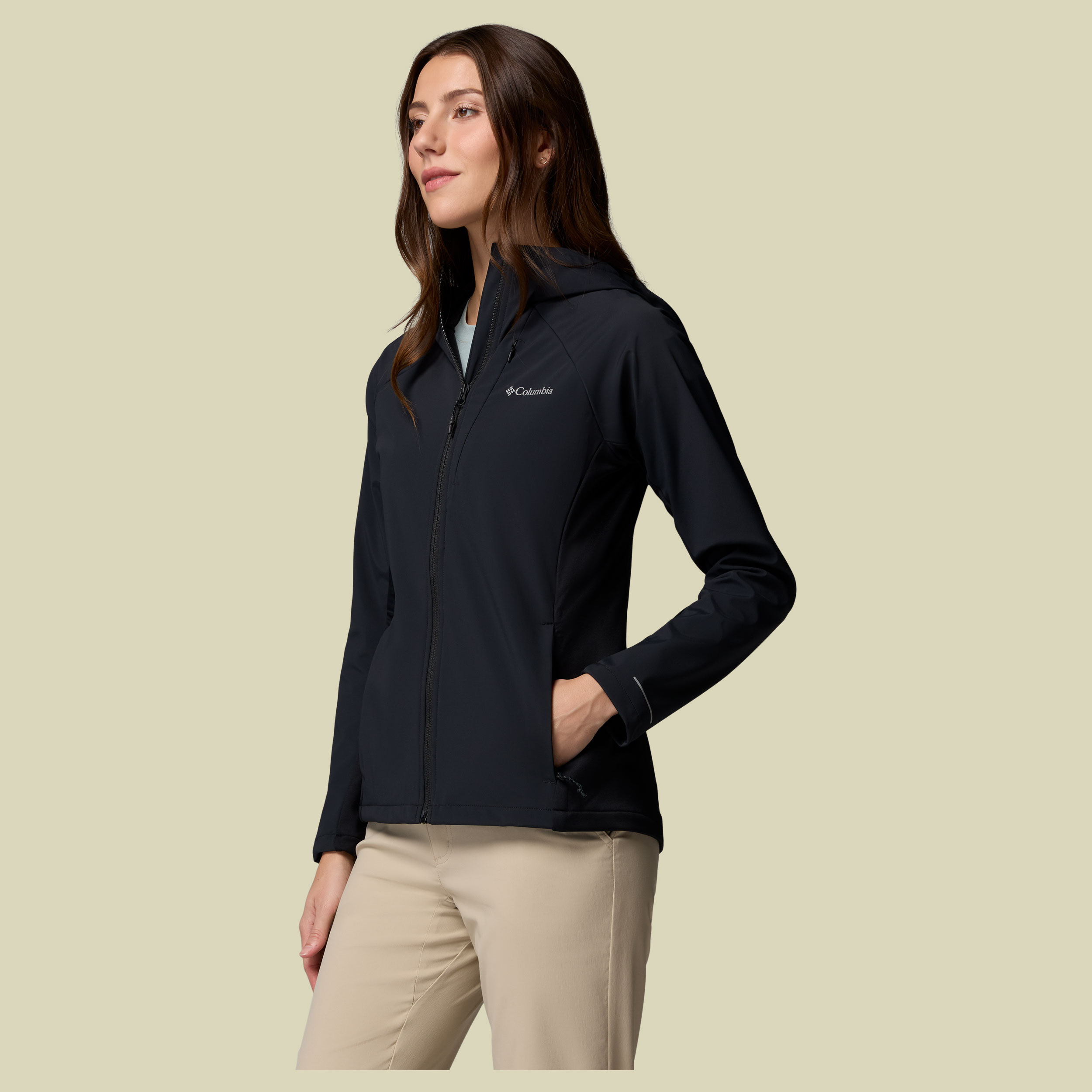 Trailborne Softshell Jacket Women XL schwarz - black