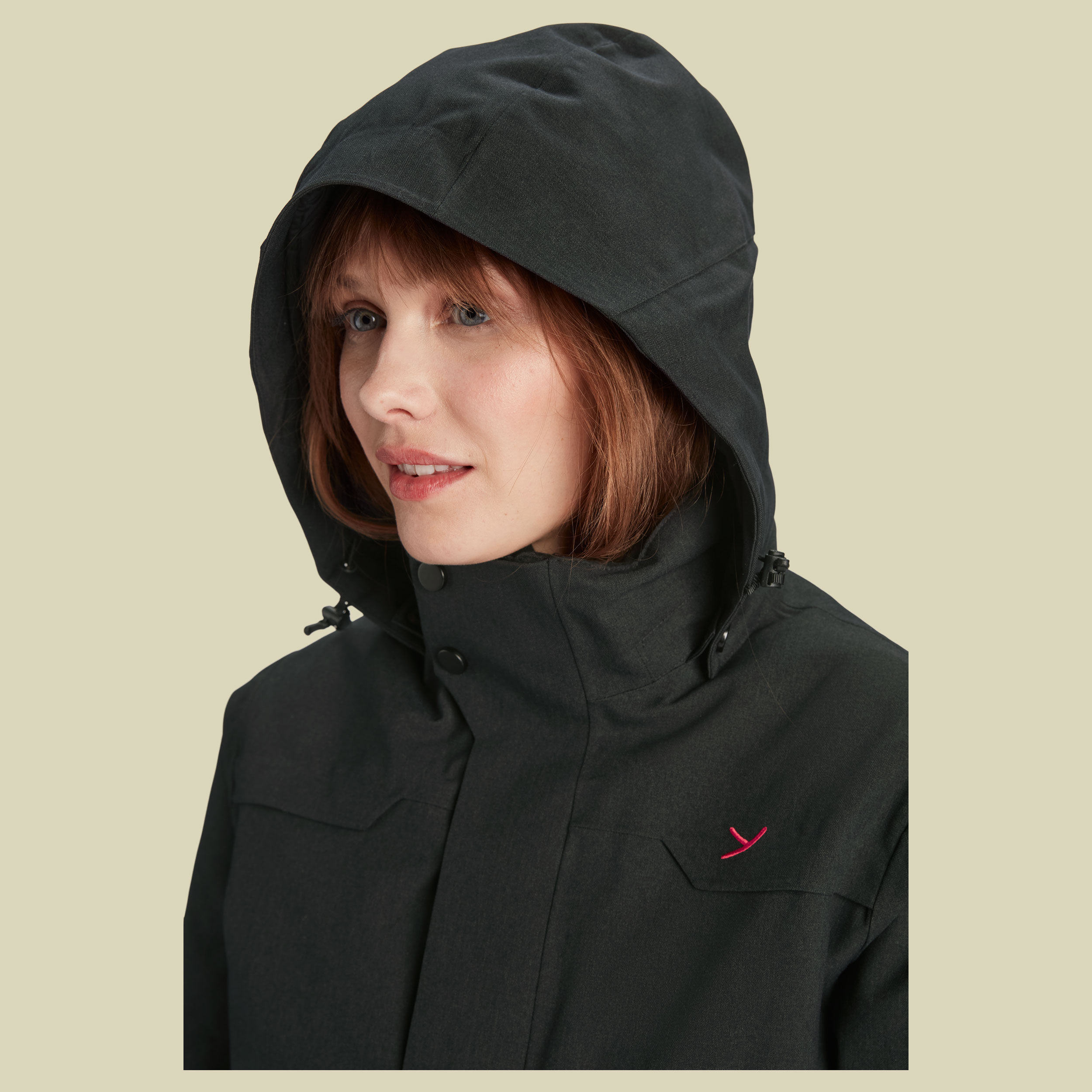 Tana Elegant Down Insulated Coat Women Größe S Farbe black