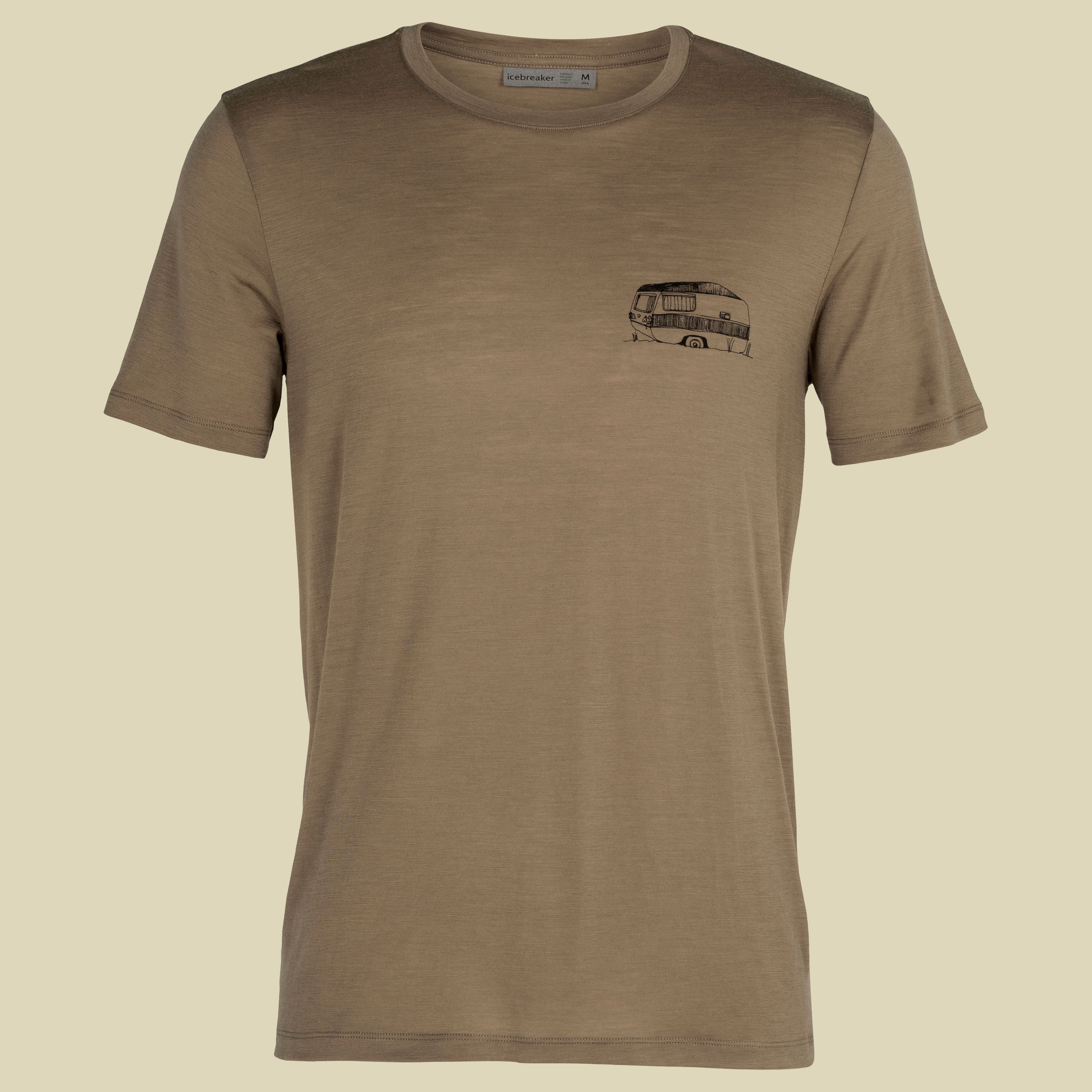 Tech Lite SS Crewe Men Artist Tees Größe XL Farbe the good life flint