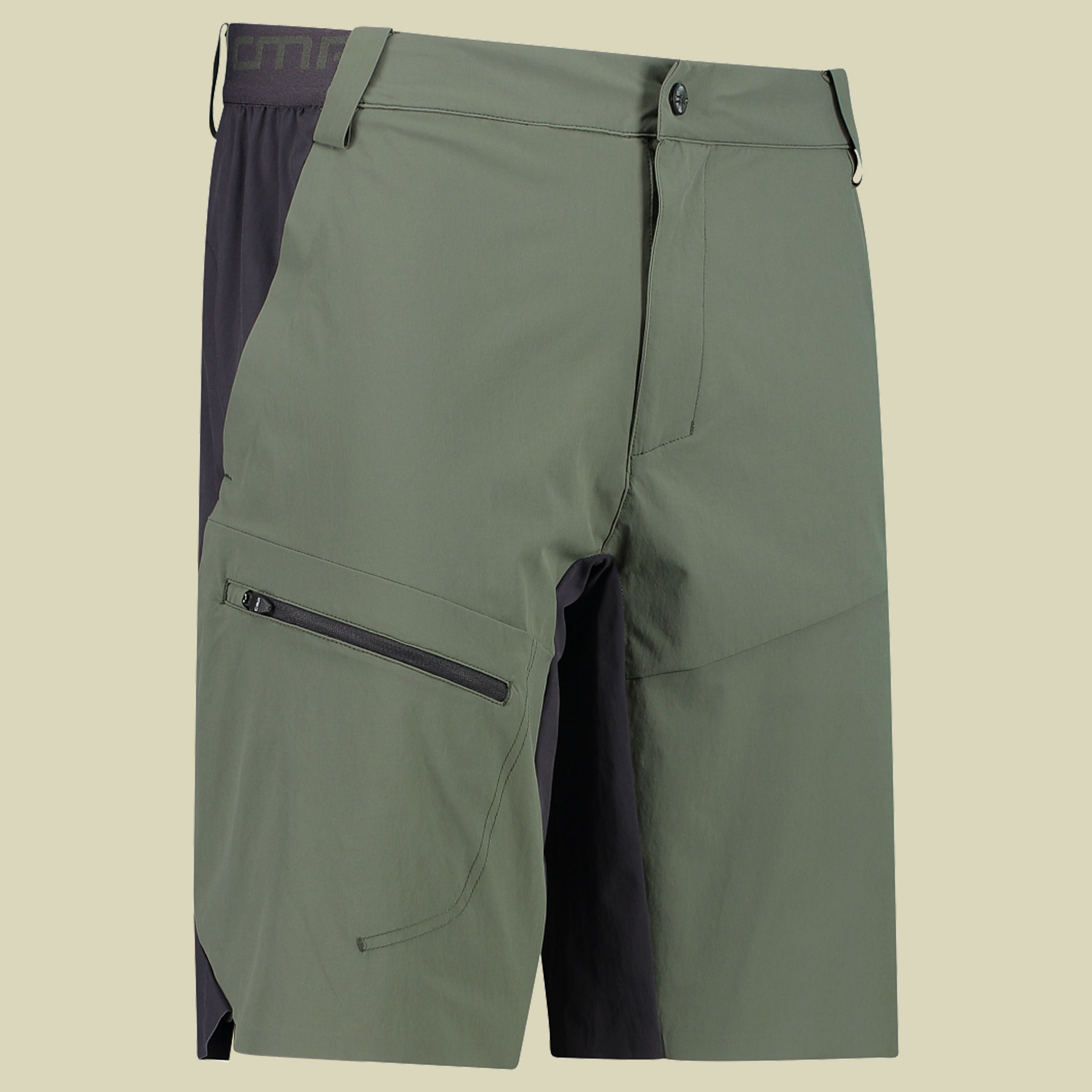 Man Bermuda Light Stretch 33T6667 Größe 54 Farbe E319 oil green