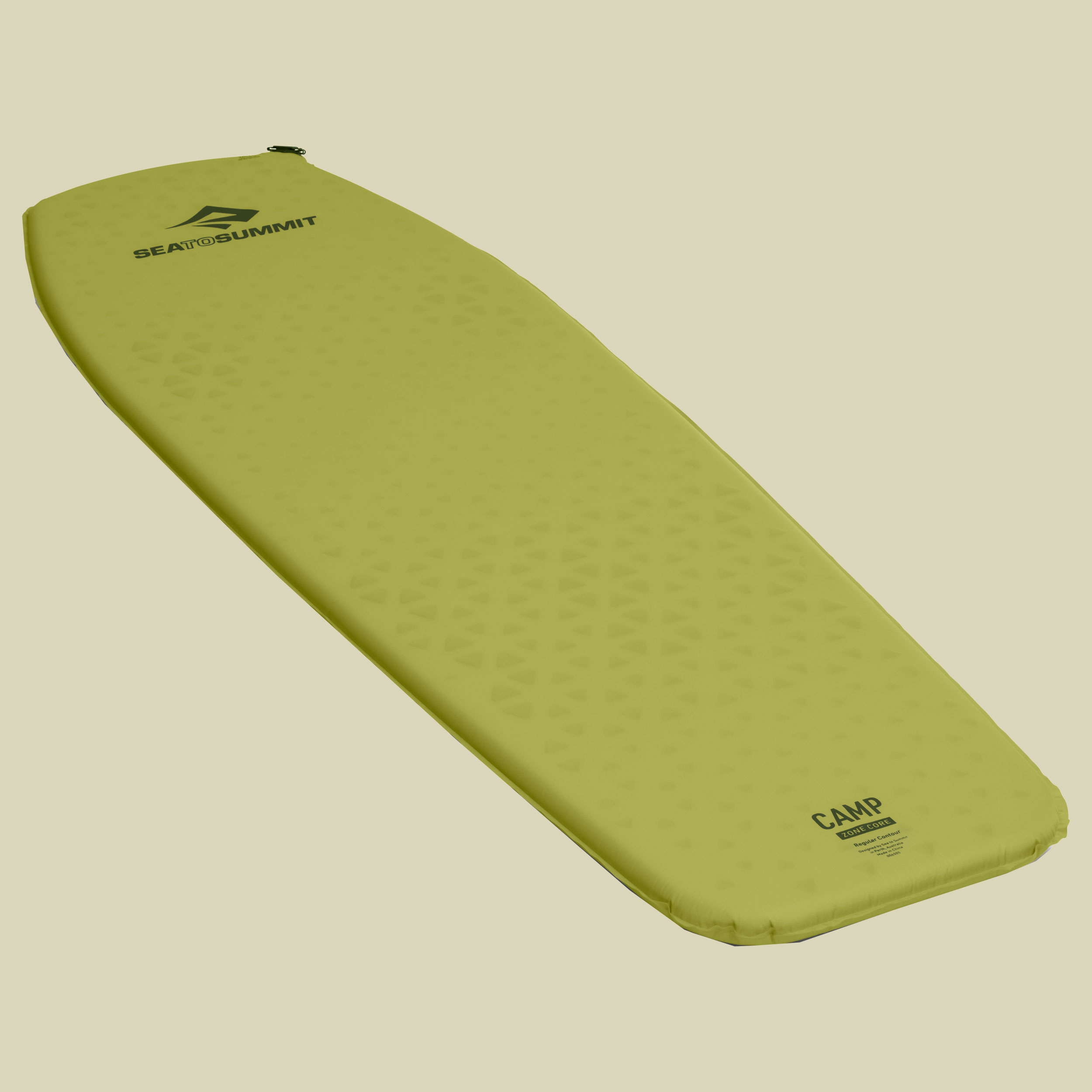 Camp Self-Inflating Mat regular grün - Farbe tarragon