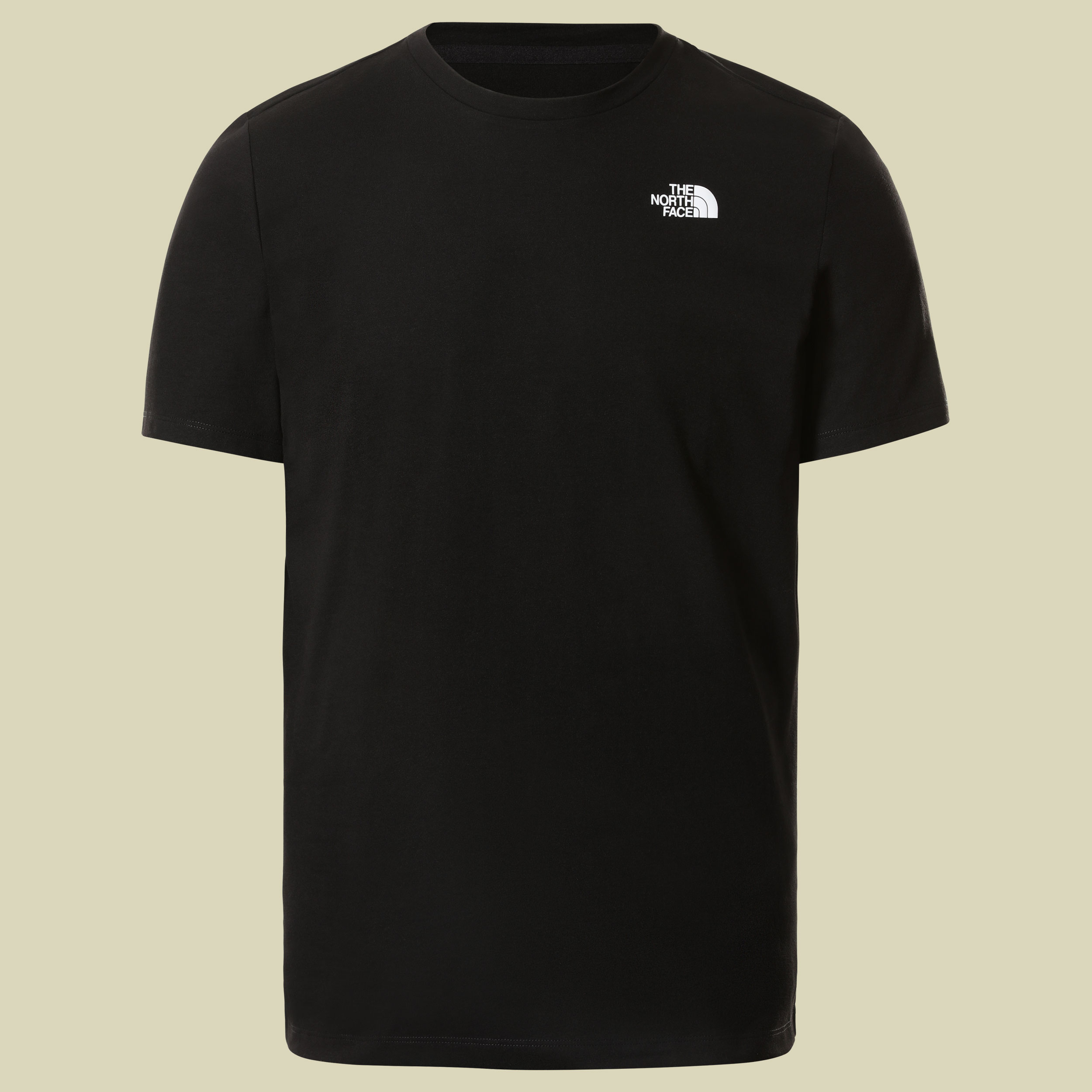 Foundation Left Chest Logo Tee Men Größe S Farbe TNF black