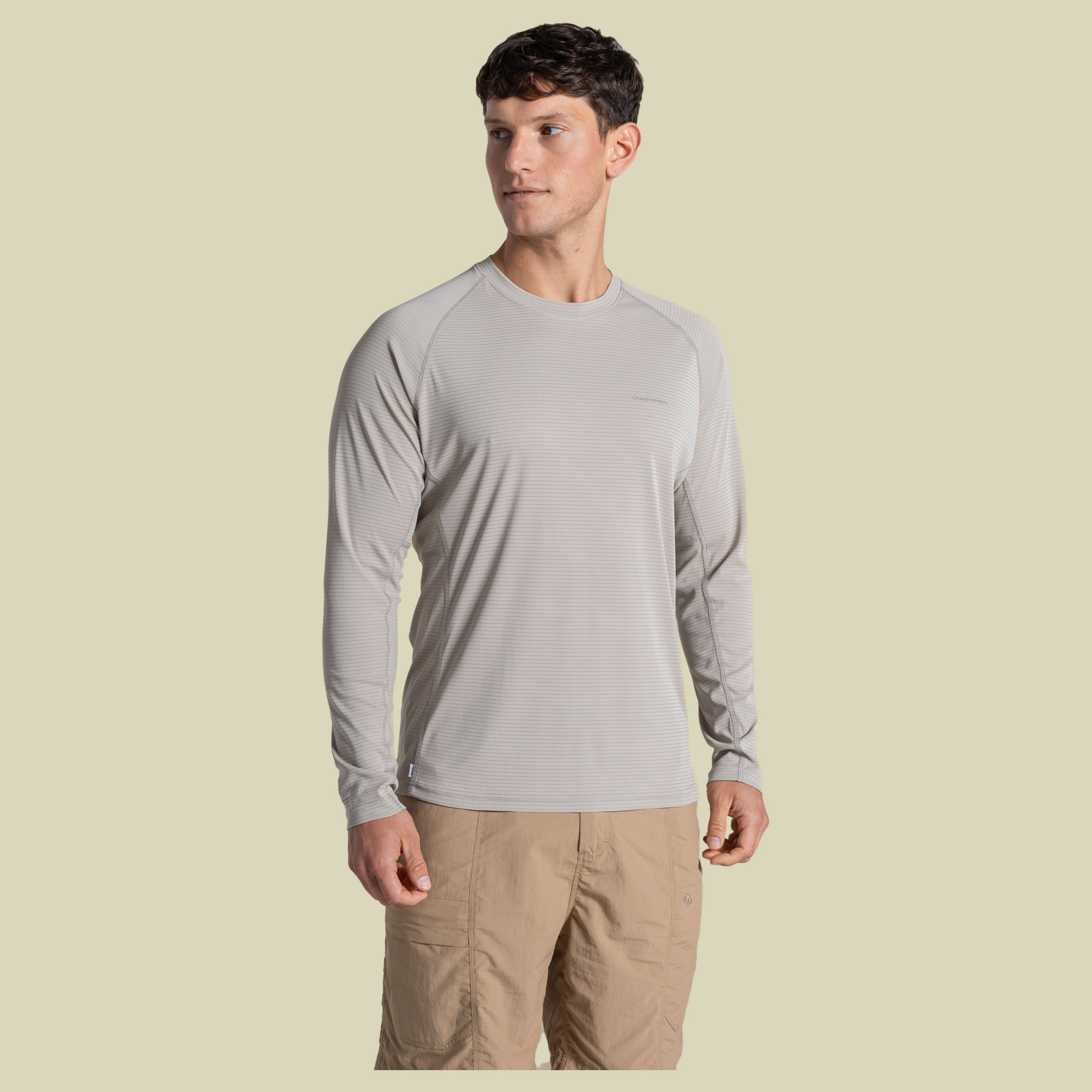 NosiLife SolarShield+ Long Sleeved Men XL grau - parchment