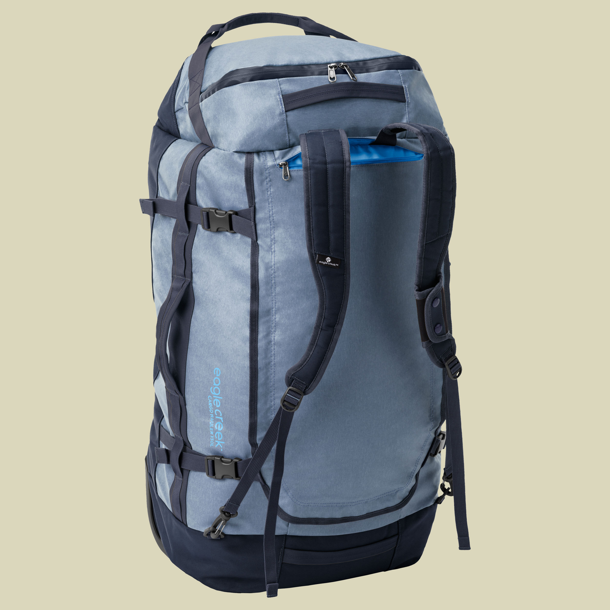 Cargo Hauler Wheeled Duffel 130L Volumen 130 Farbe glacier blue