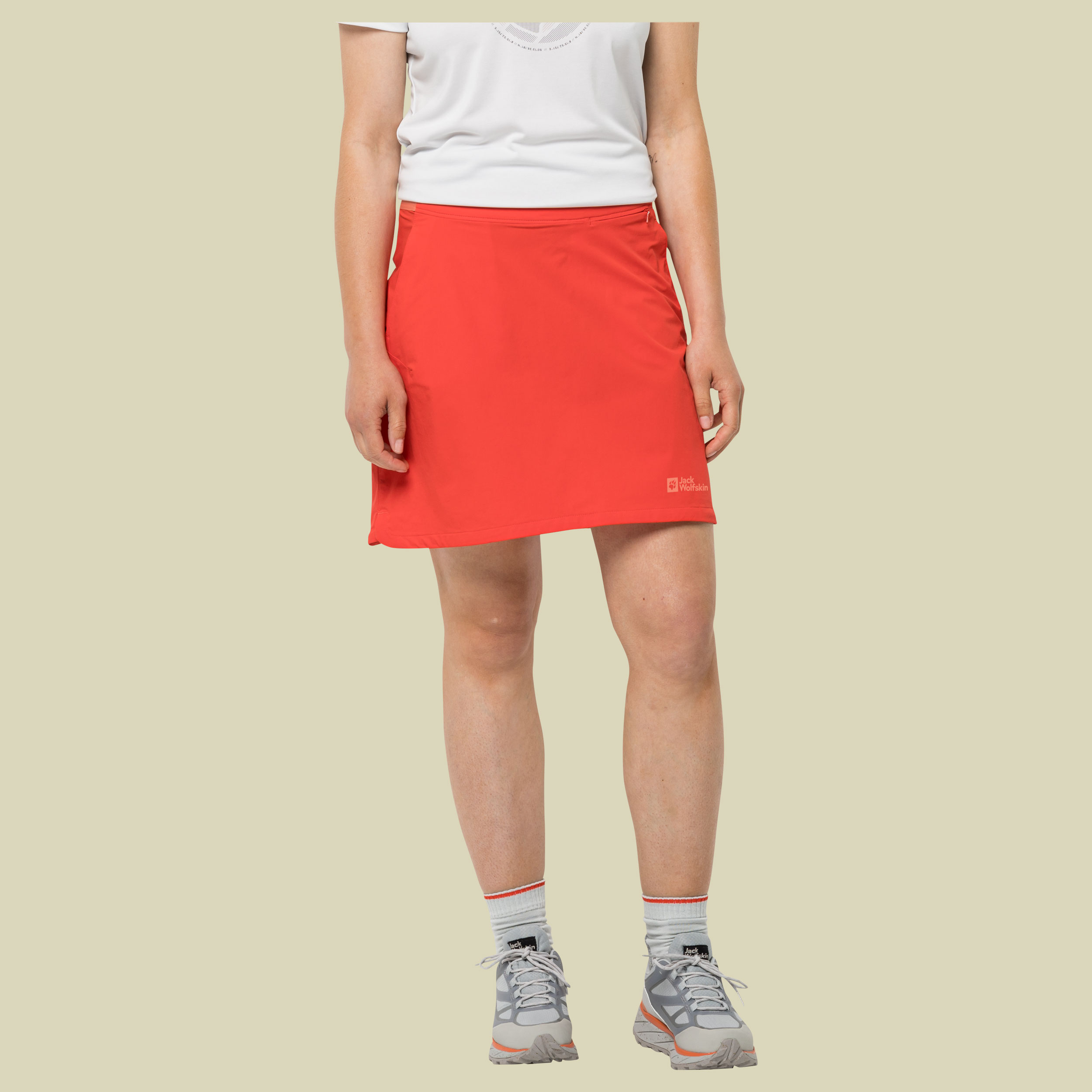 Hilltop Trail Skort Women Größe 40 Farbe tango orange