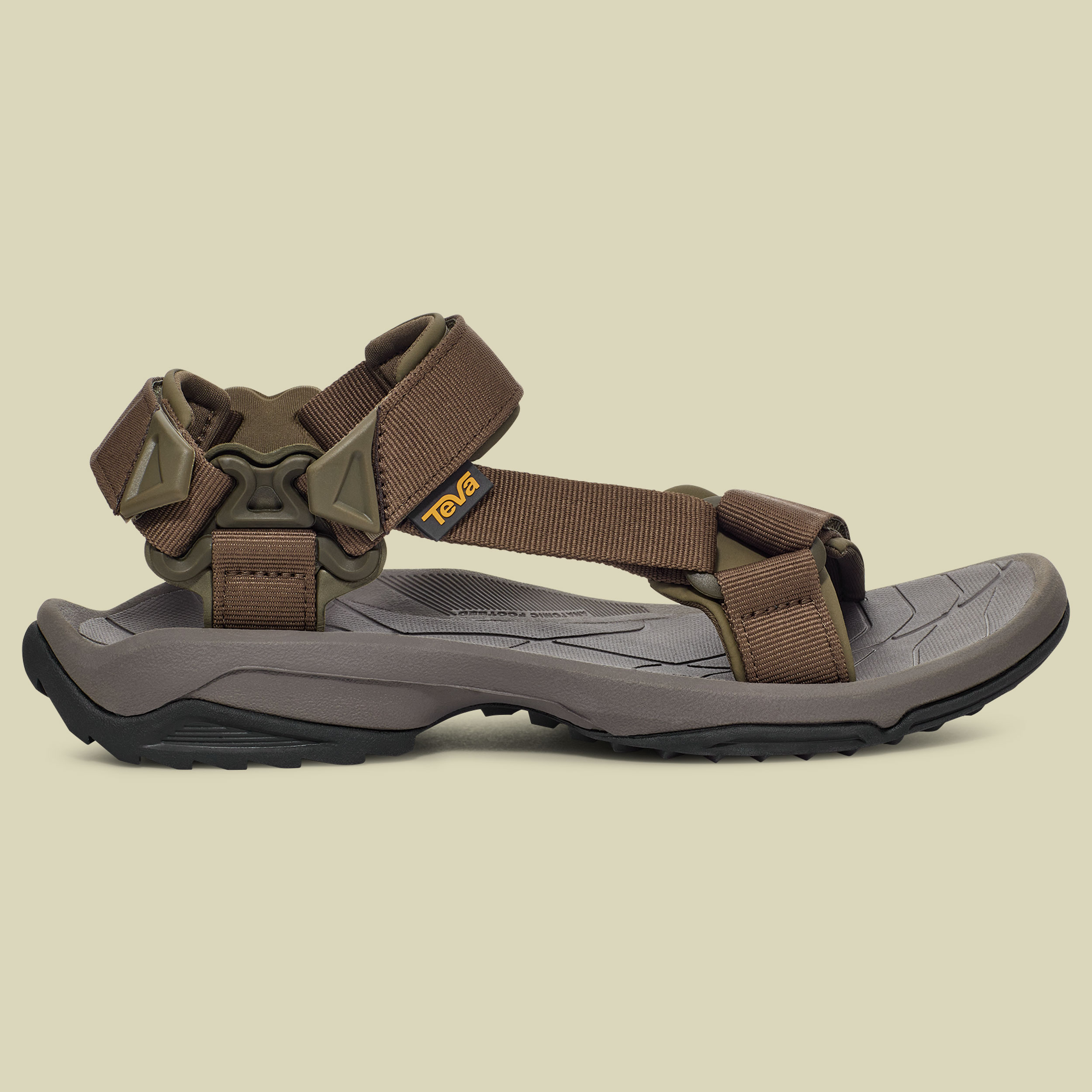 Terra Fi Lite Men braun UK 11 - dark olive/desert palm