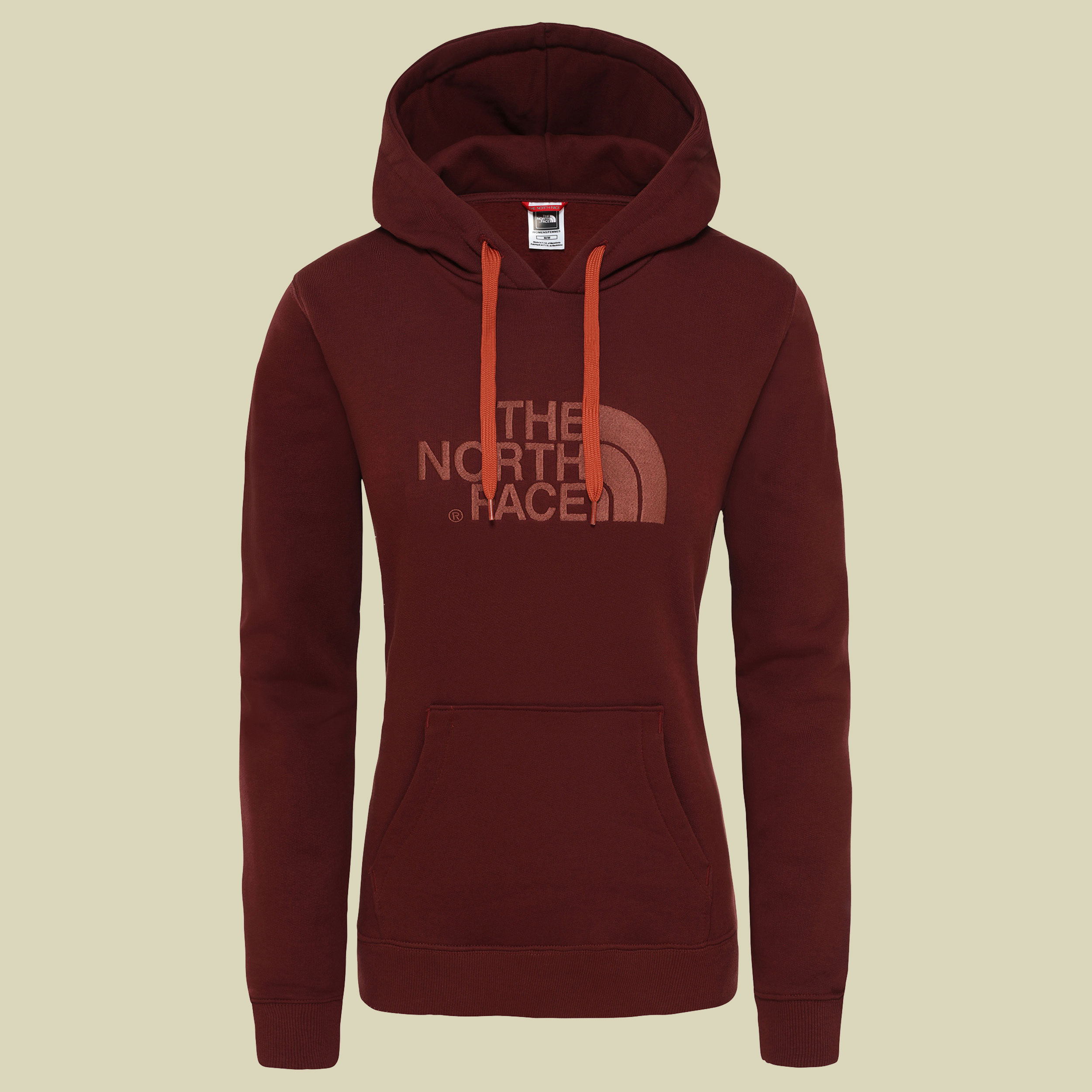 Drew Peak Pullover Hoodie Women Größe XS Farbe sequoia red