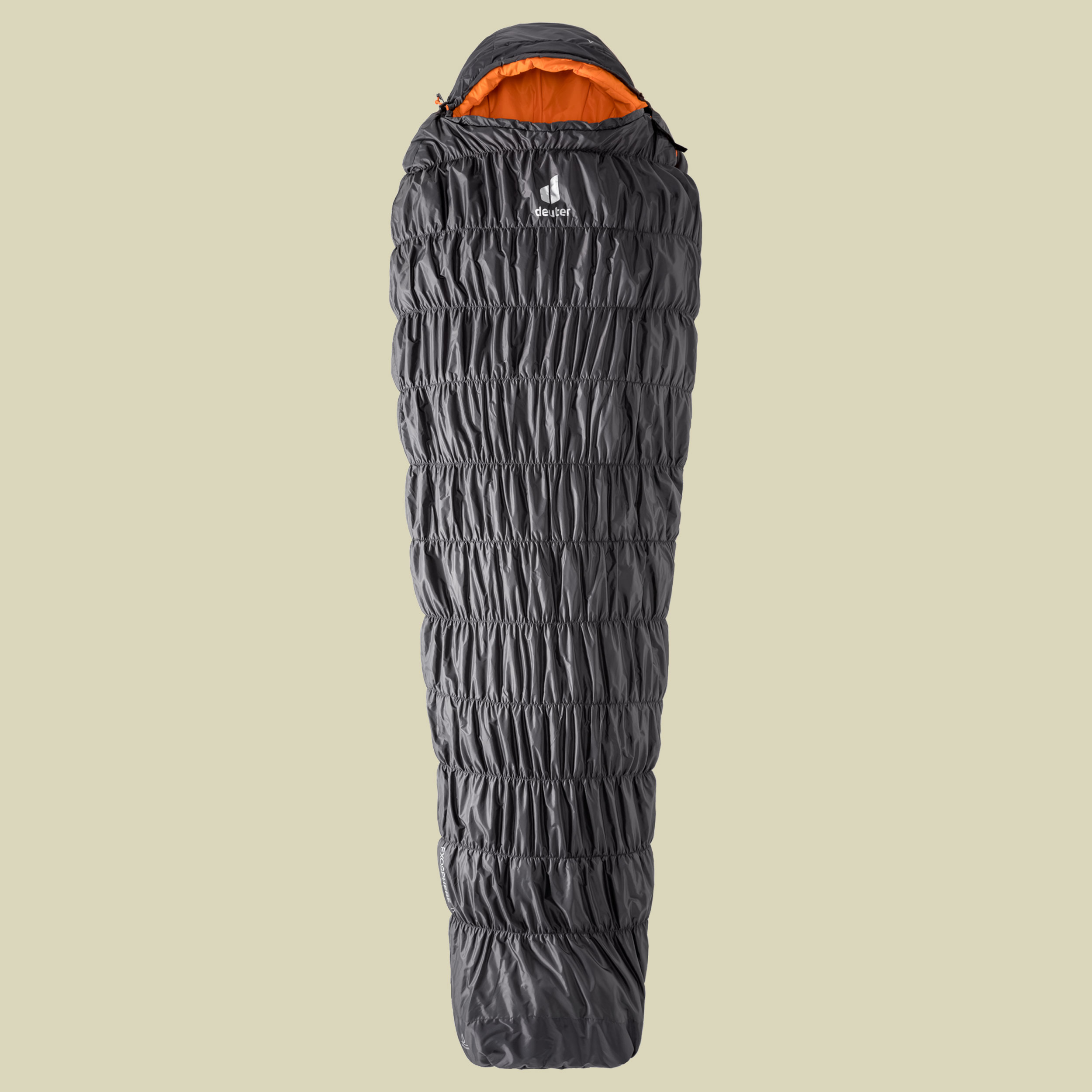 Exosphere 0 Grad SL Women bis Körpergröße 175 cm Farbe graphite-mango, Reißverschluss links