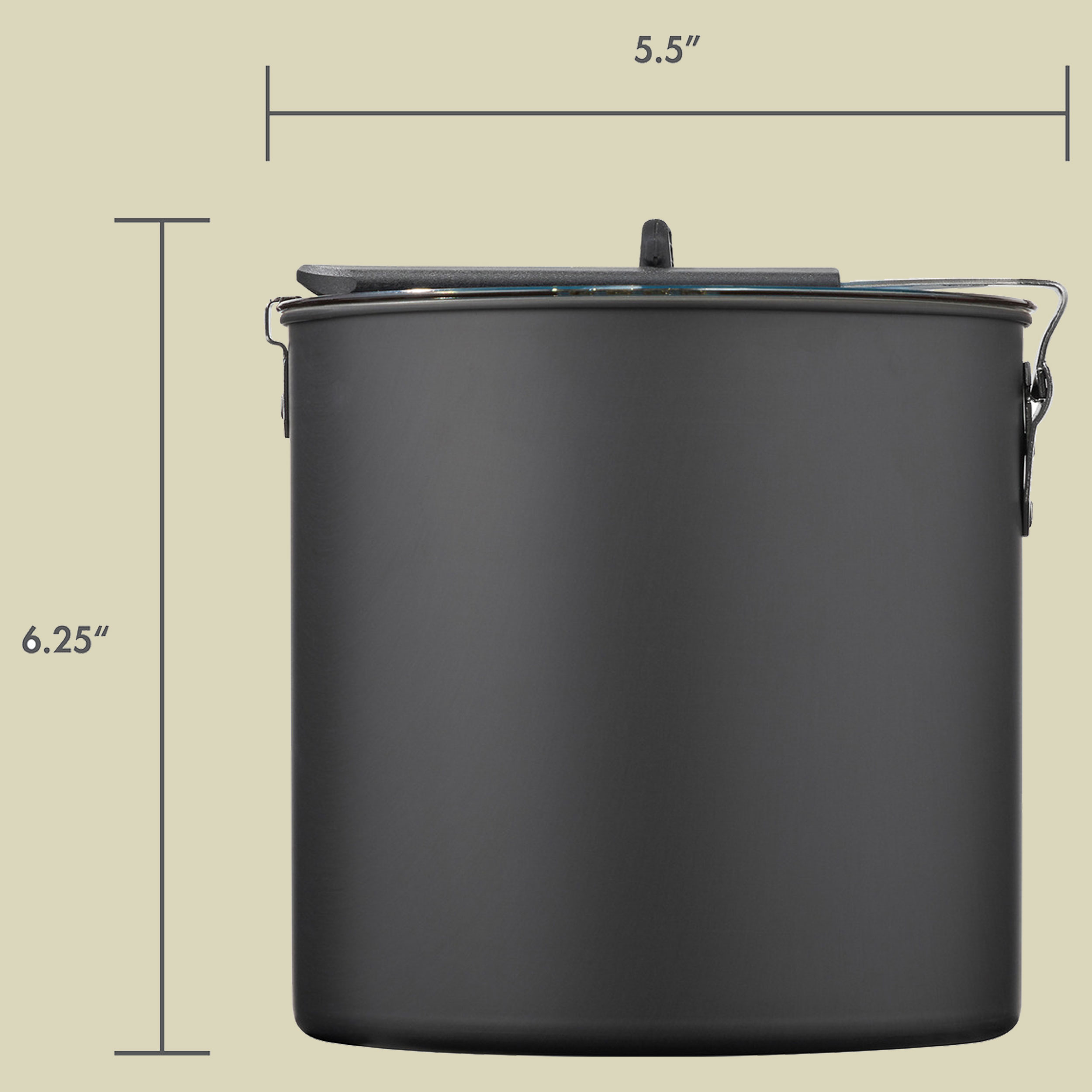 PocketRocket Kocher-Set Volumen Topf 2 L