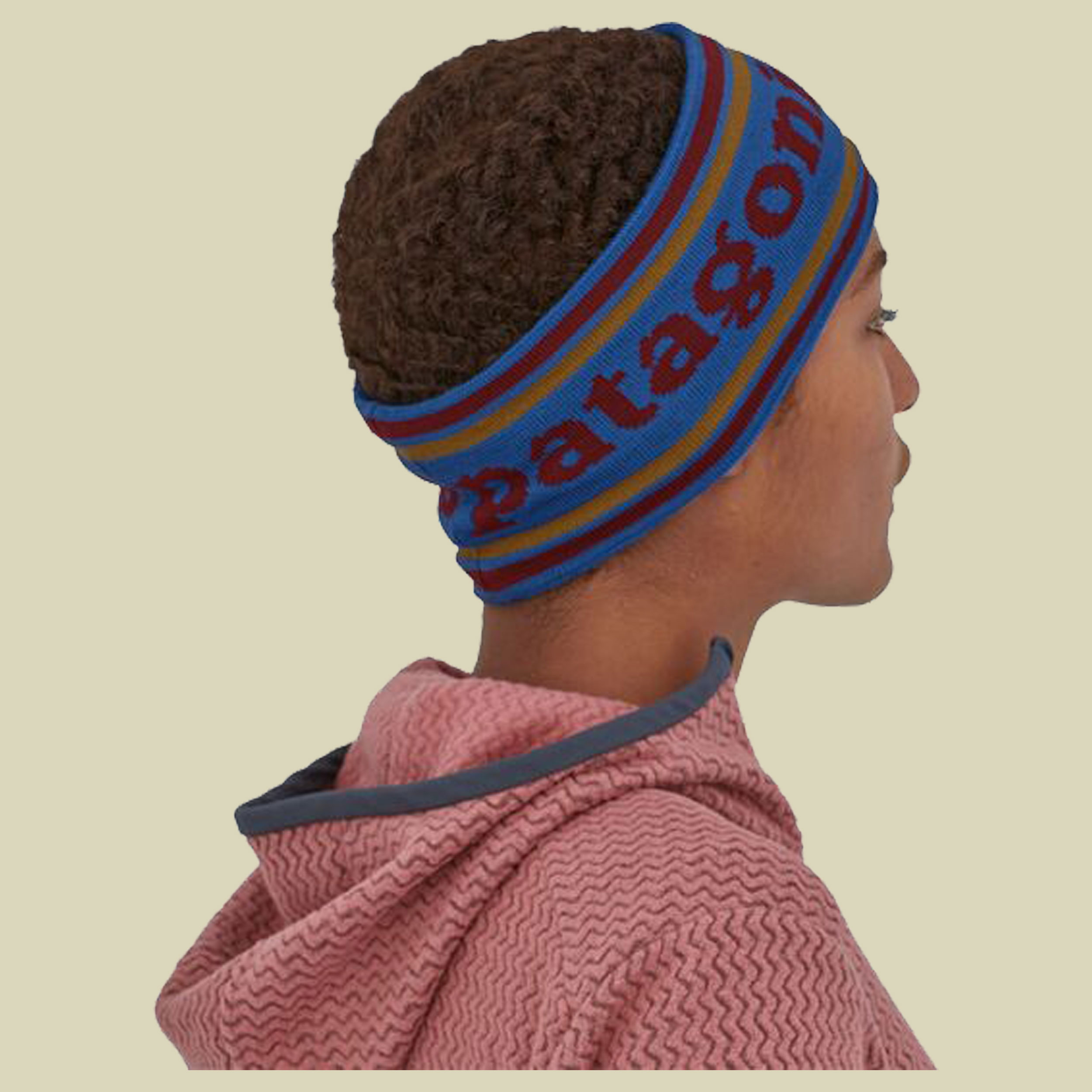 Powder Town Headband Größe one size Farbe park stripe band:float blue