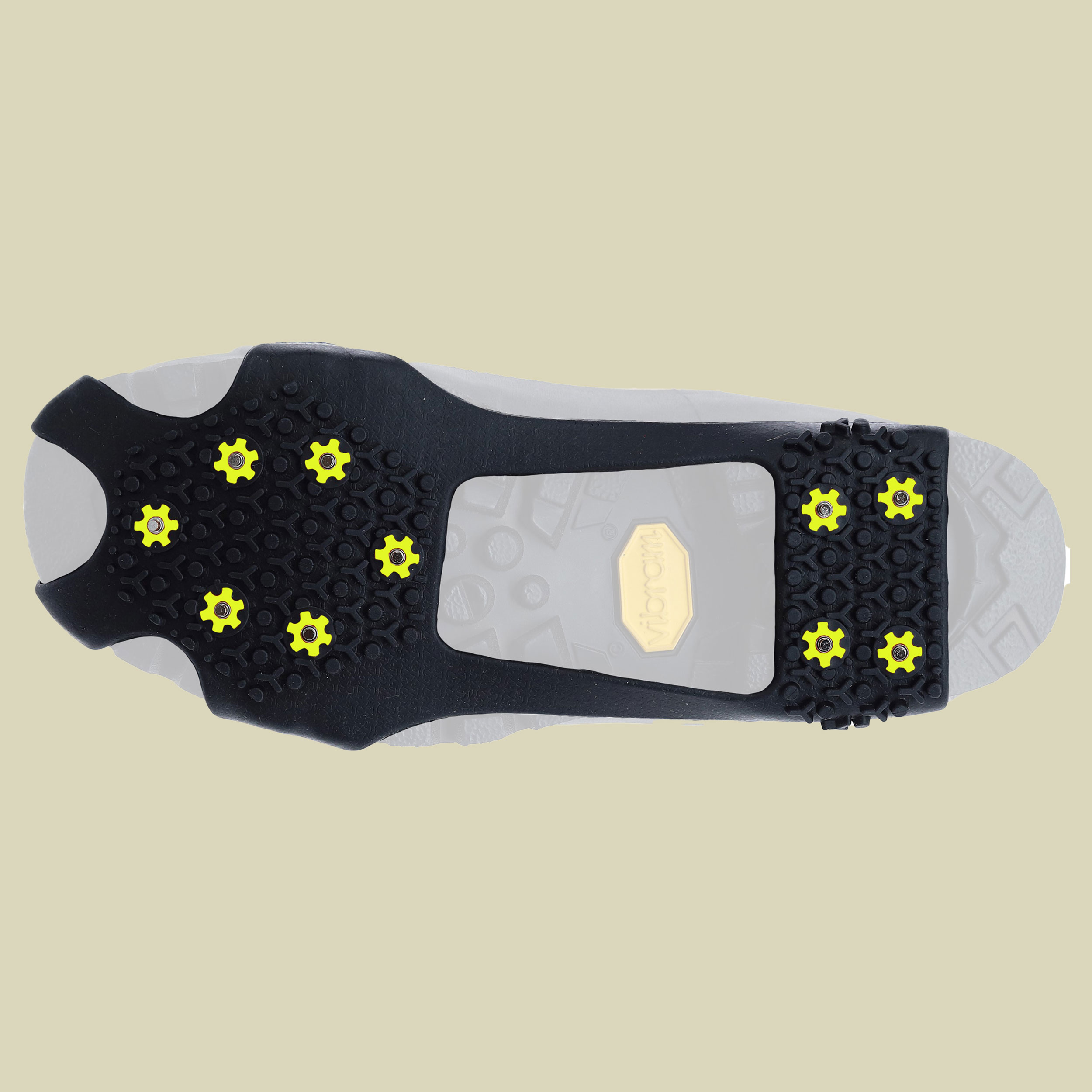 Crampons Garmo XL schwarz - Farbe black