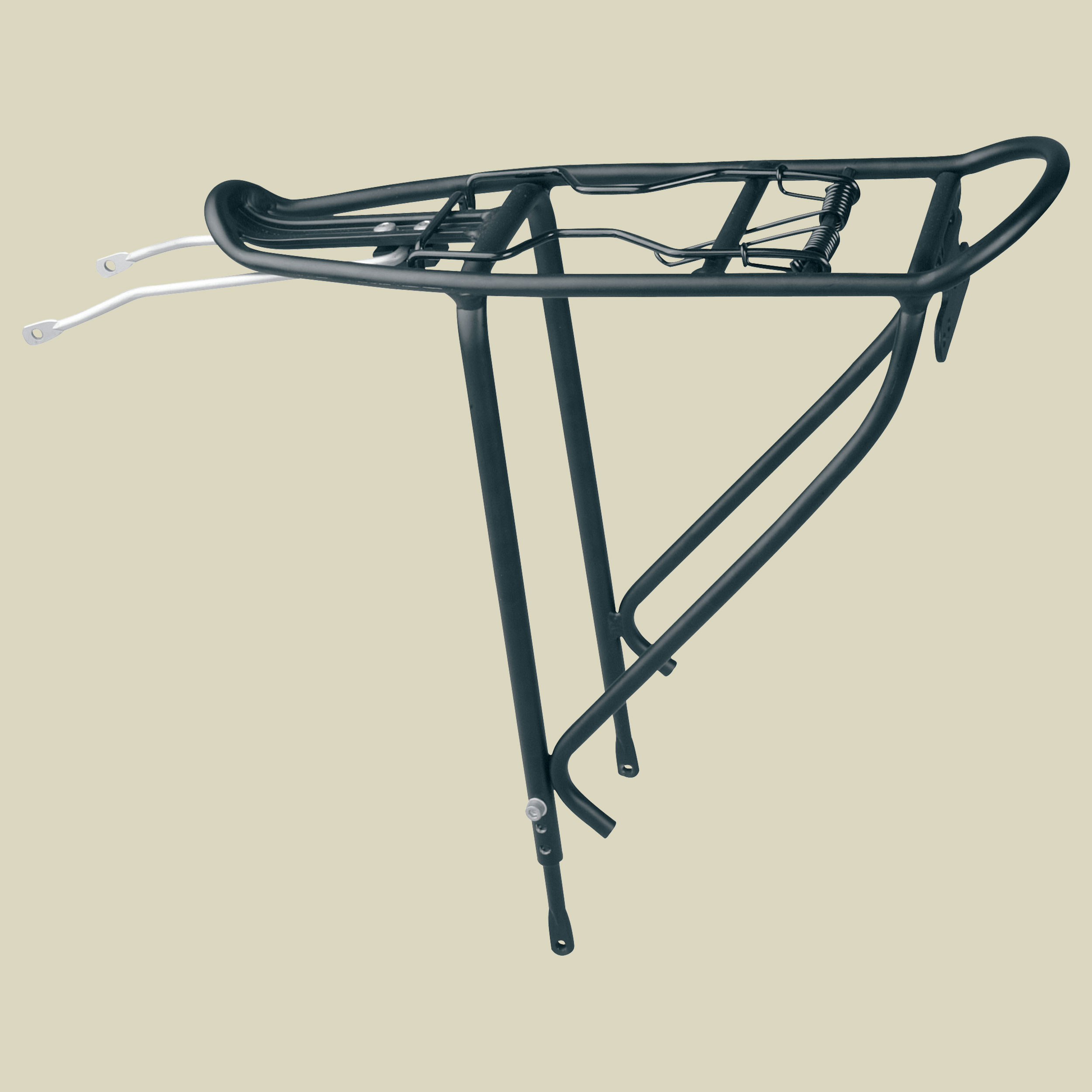 Gepäckträger CA3 Aluminium Farbe schwarz matt