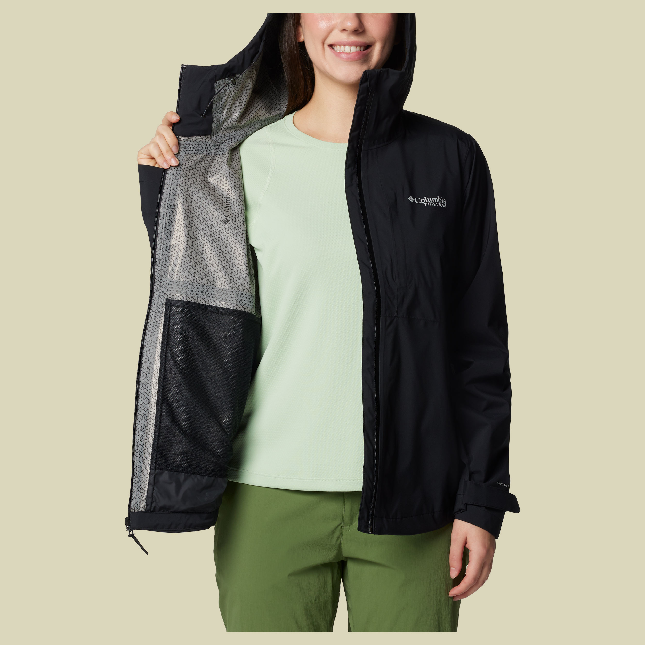 Ampli-Dry II Shell Women XL schwarz - Farbe black