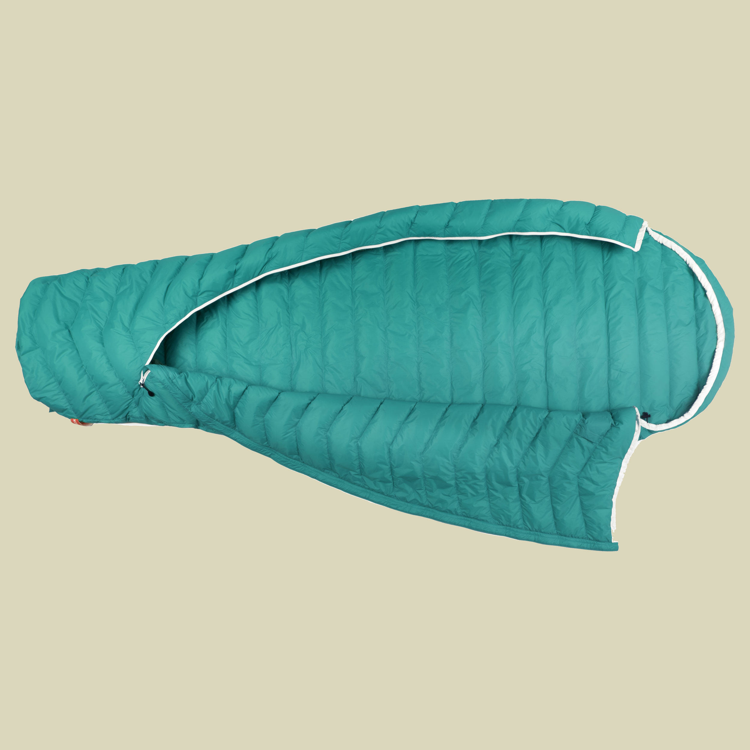 Biopod DownWool Extreme Light bis Körpergröße Schlafsack 175 cm cm Farbe viridian green