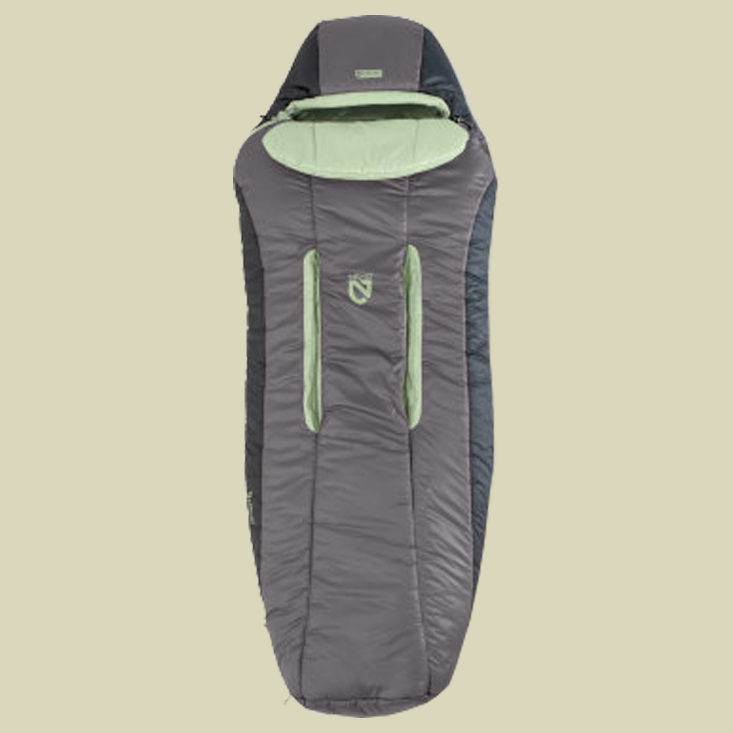 Forte Endless Promise Womens 35 bis Körpergröße 183 cm Farbe plum gray/celadon green, Reißverschluss rechts