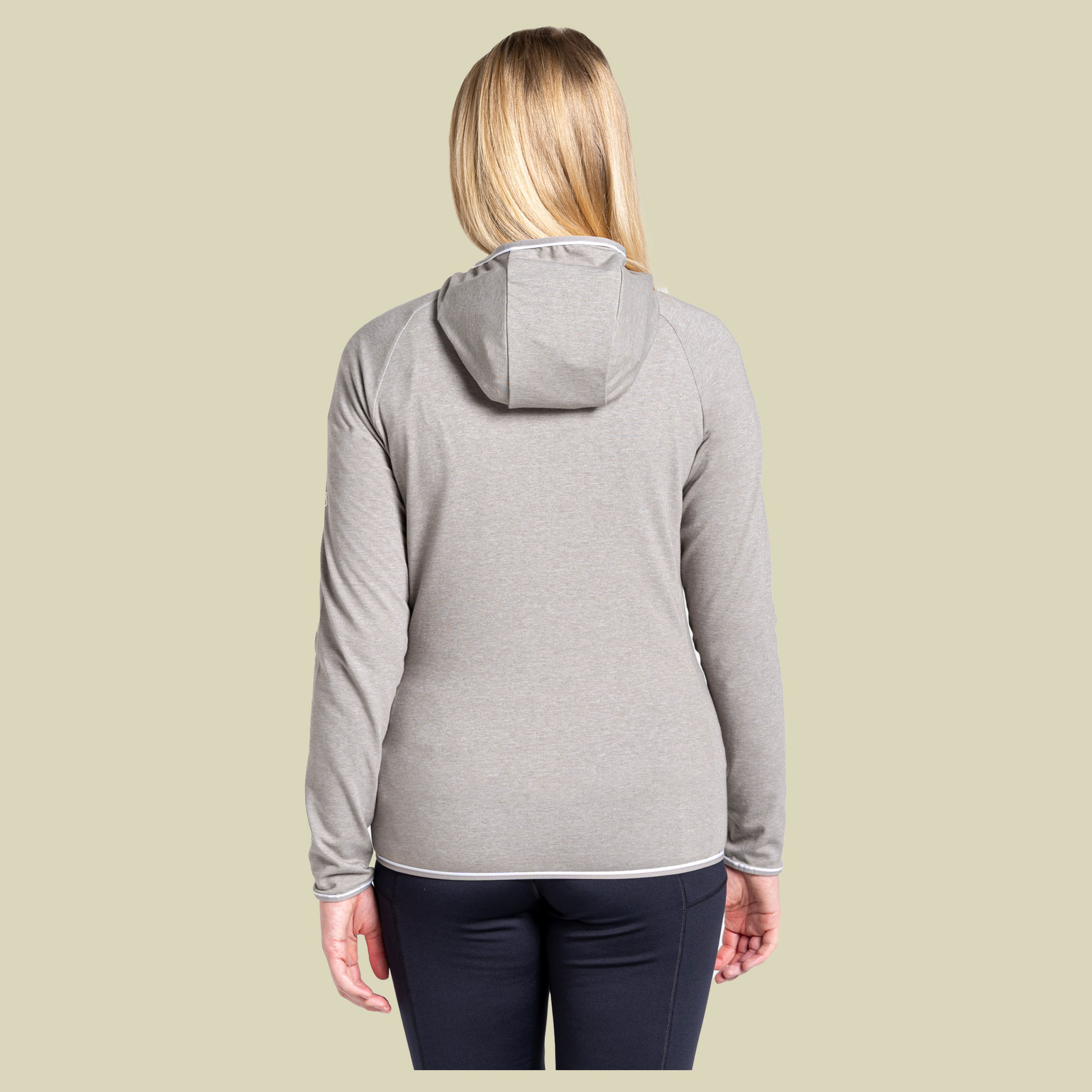 NosiLife Milanta Hoody Women Größe 34 (8) Farbe soft grey marl