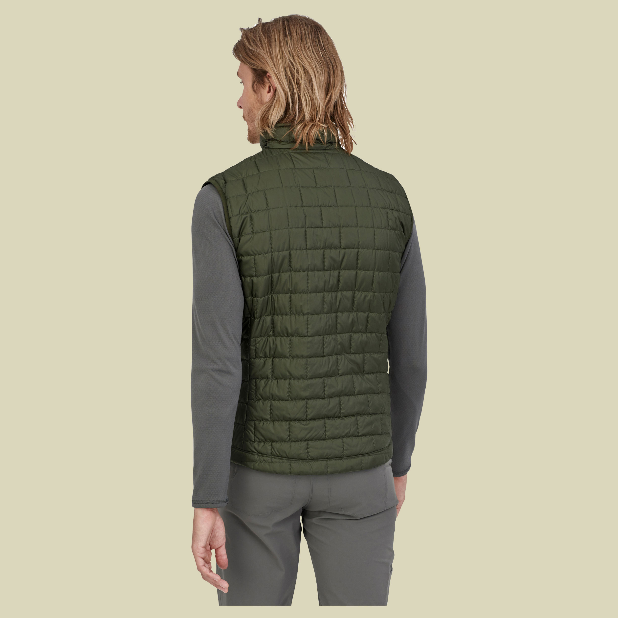 Nano Puff Vest Men Größe L  Farbe kelp forest