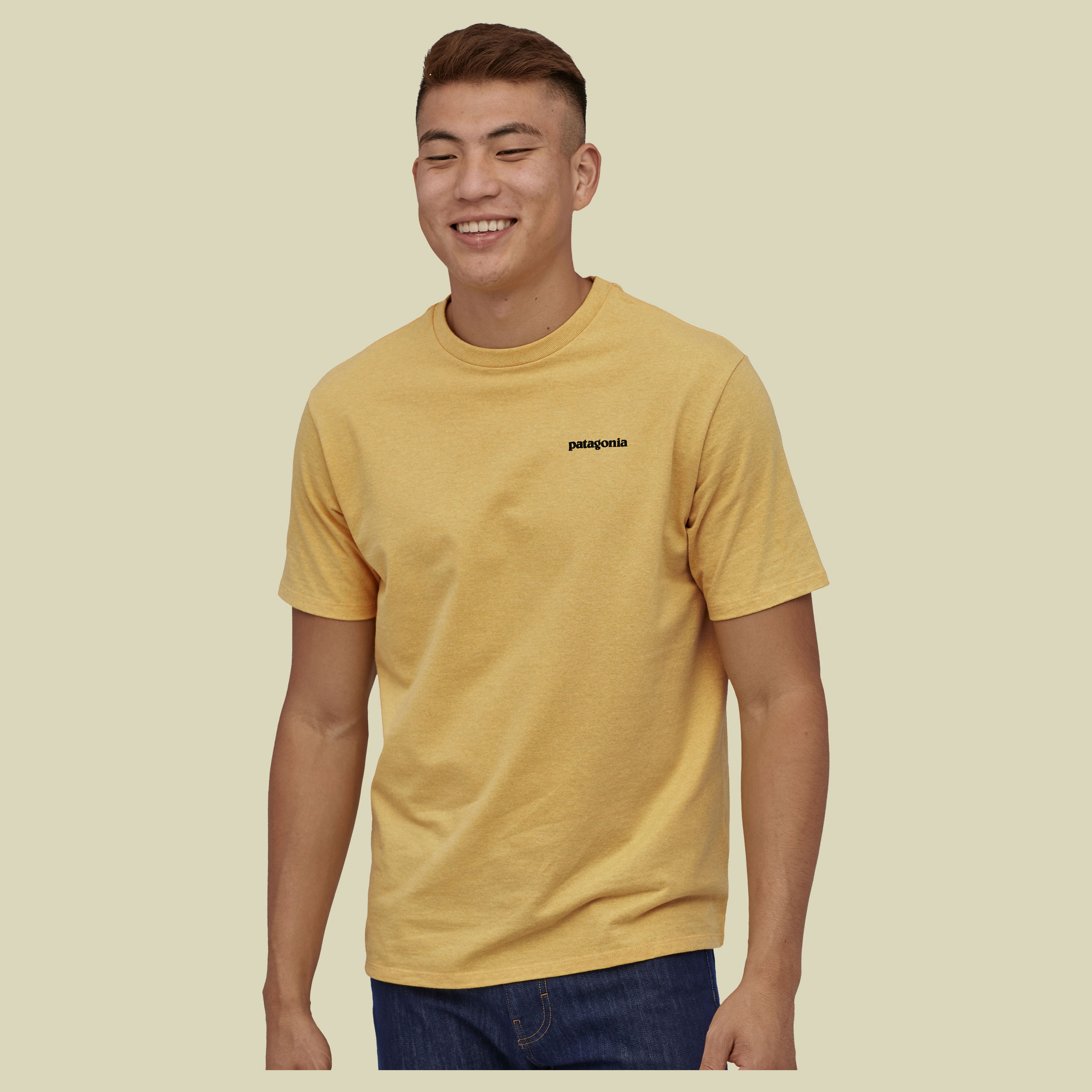 P-6 Logo Responsibili-Tee Men Größe L  Farbe surfboard yellow