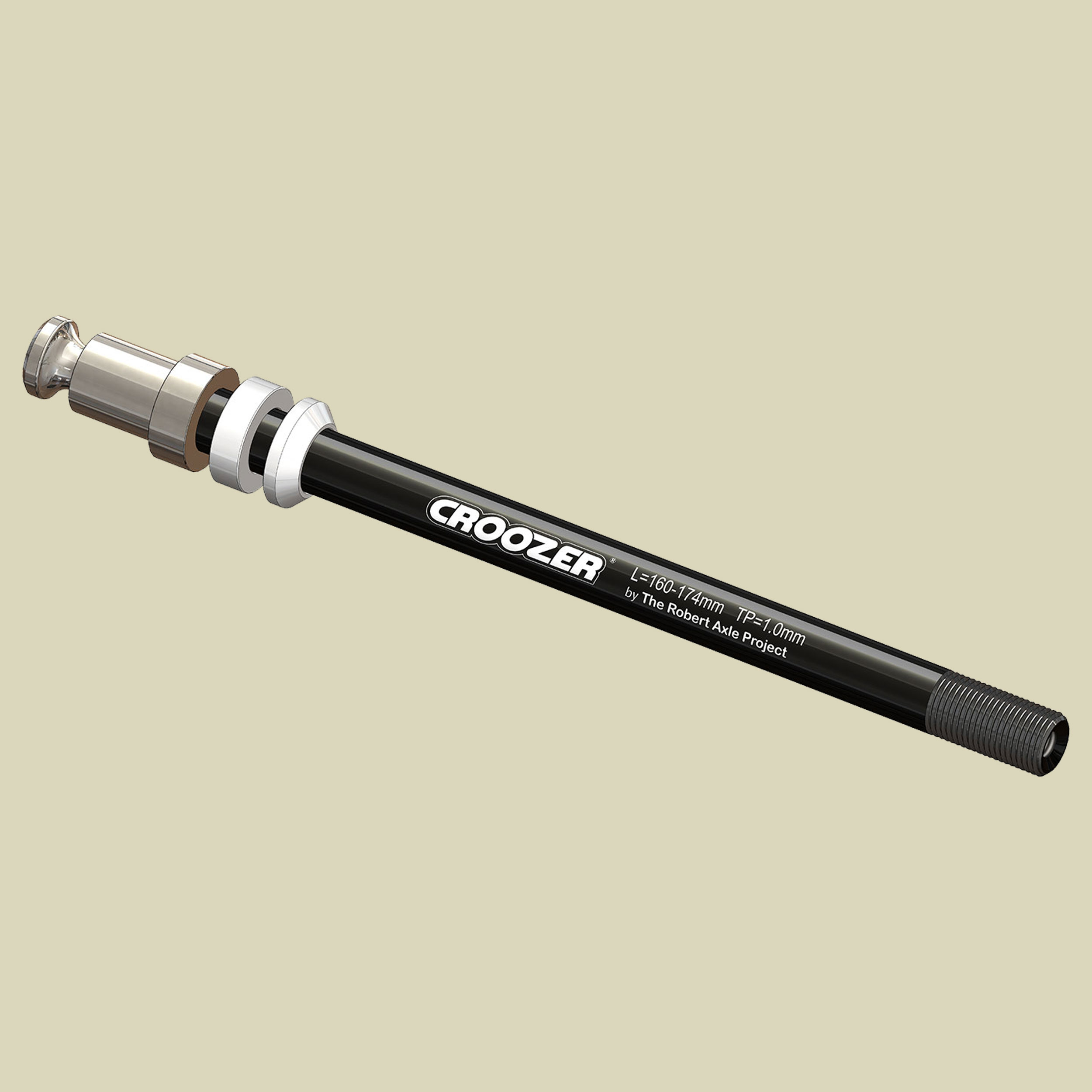Click & Crooz Steckachse M12 x 1 Einbaubreite 160 – 174 mm