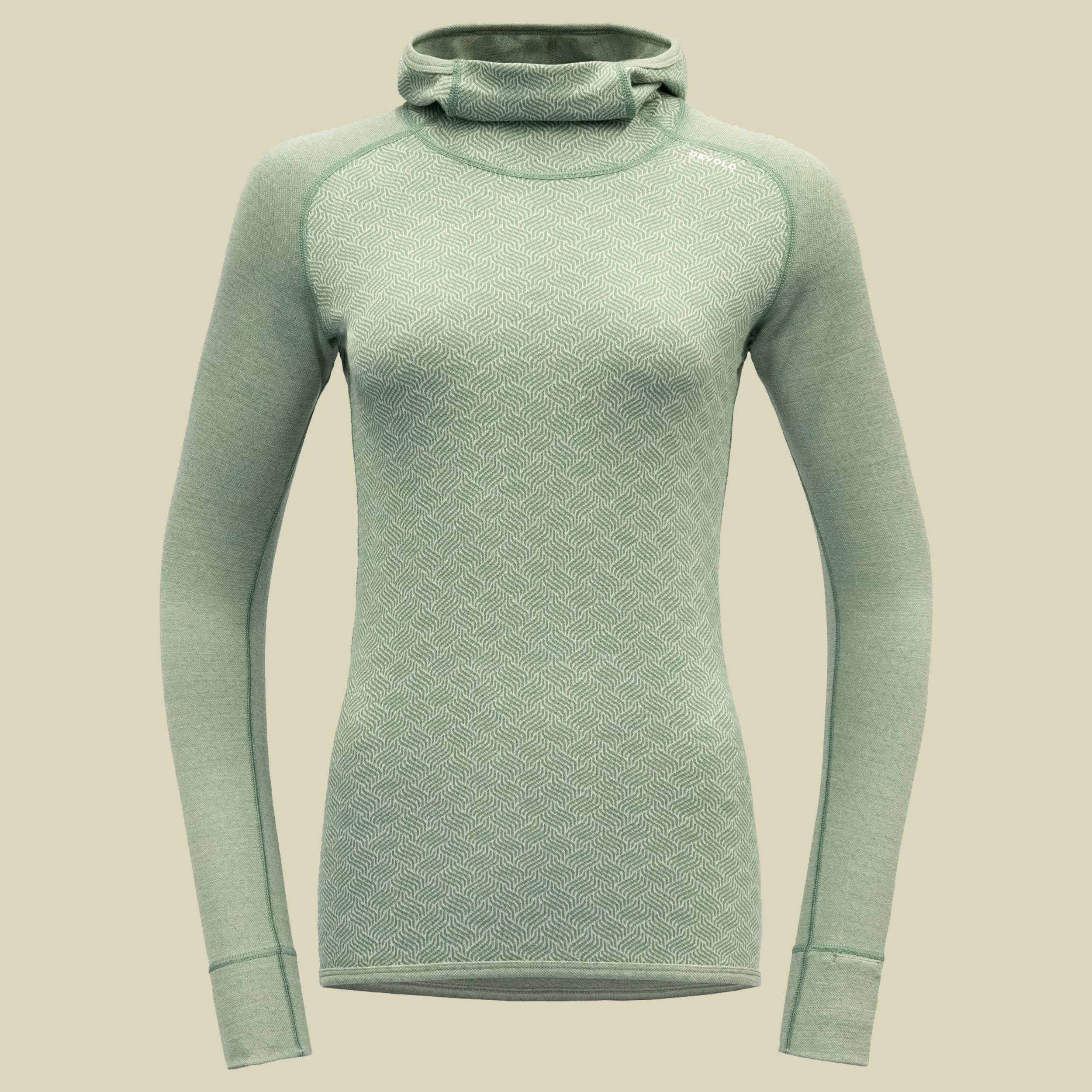 Kvitegga Merino 230 Hoodie Woman Größe L  Farbe raw white