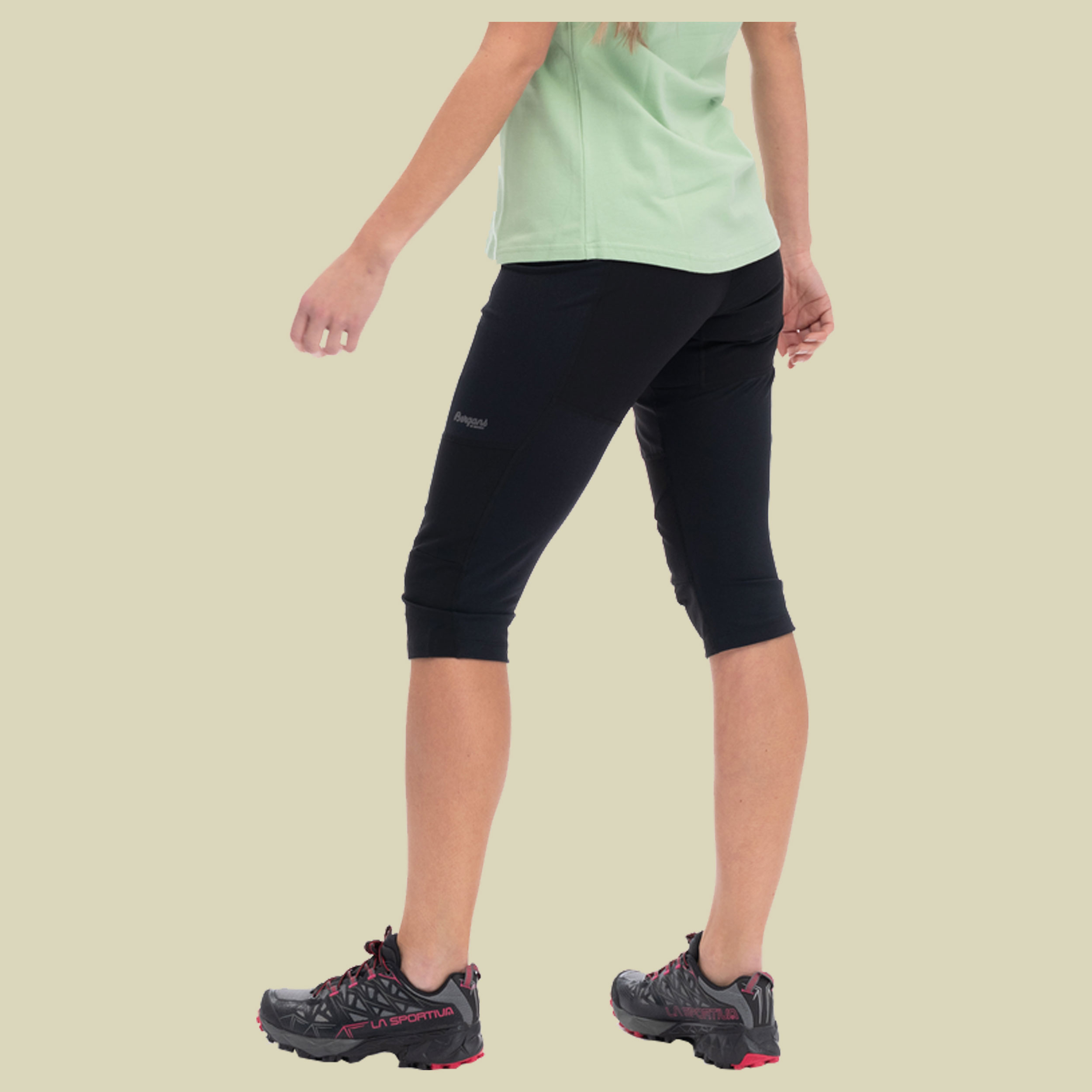 Floyen ¾ Outdoor Tights Women Größe M  Farbe black