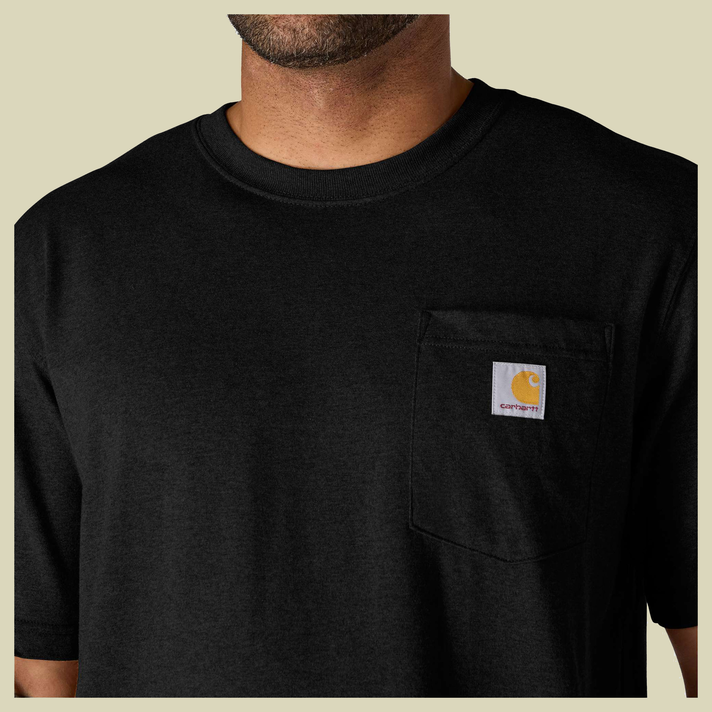 Relaxed Pocket T-Shirt Men XL schwarz 2 - Farbe black