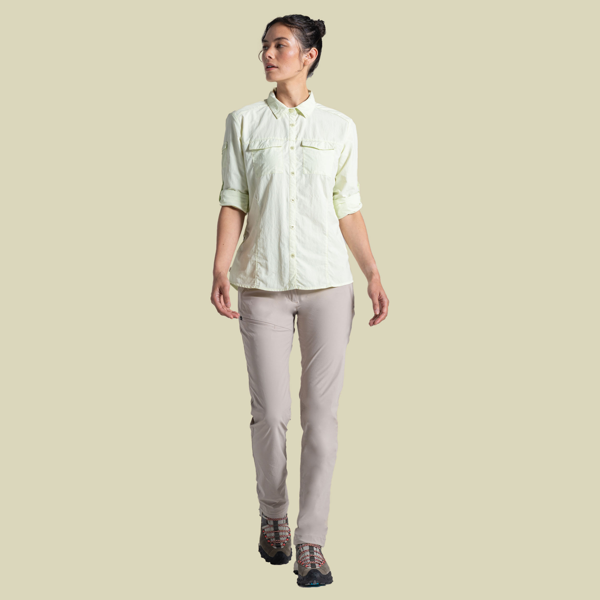 NosiLife Adventure Long Sleeved Shirt III Women 46 gelb - pear drop (UK 20)