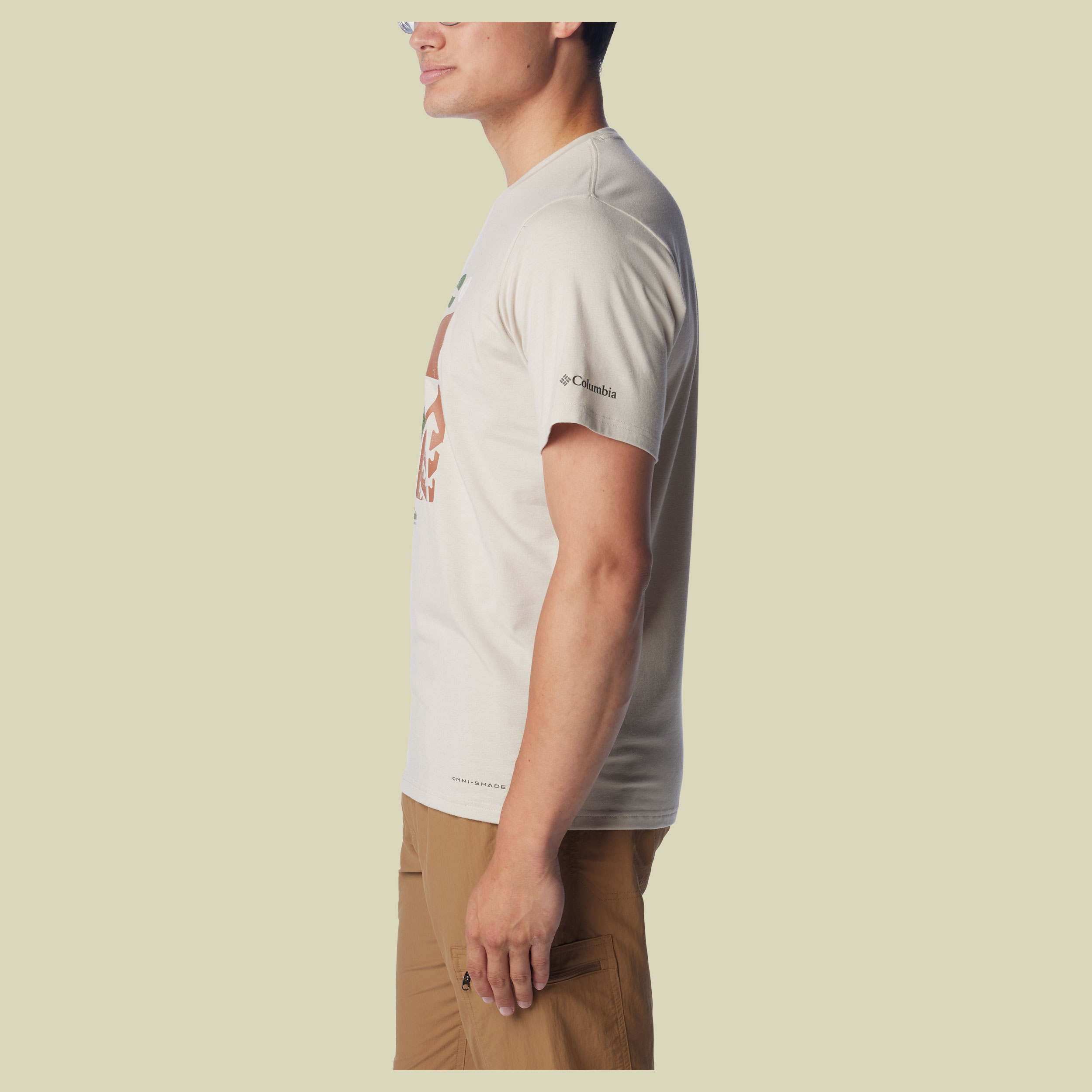 Sun Trek Short Sleeve Graphic Tee Men Größe XL Farbe dark stone