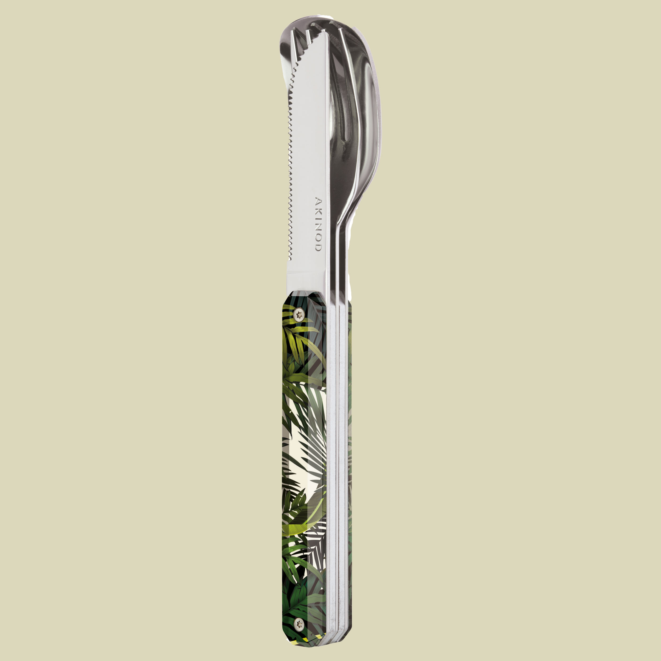 Besteckset 12h34 Jungle Länge: 18 cm Farbe: Jungle