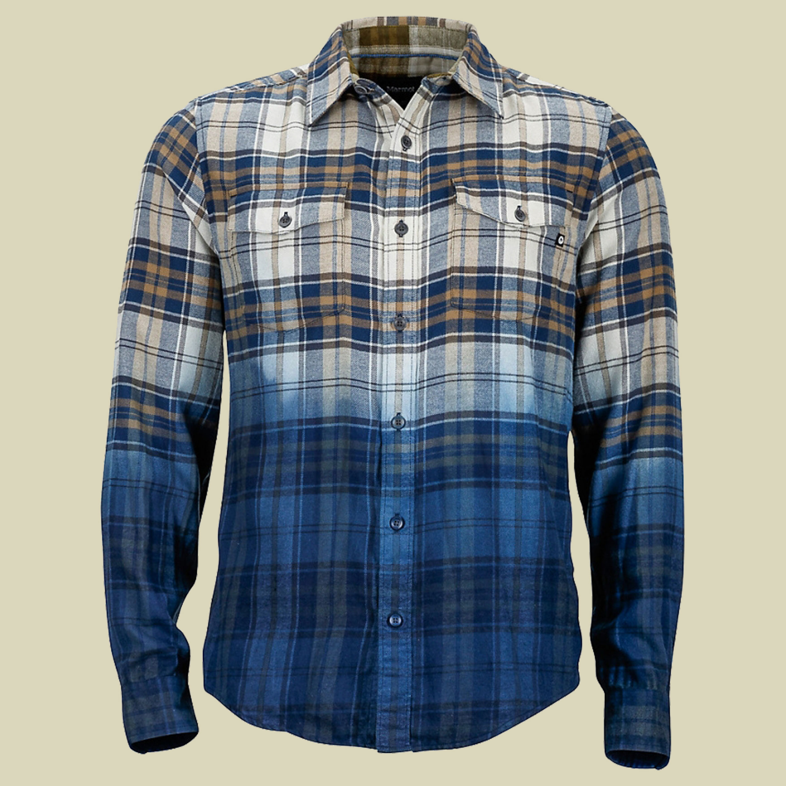 Dillion Flannel LS Men Größe M Farbe vintage navy