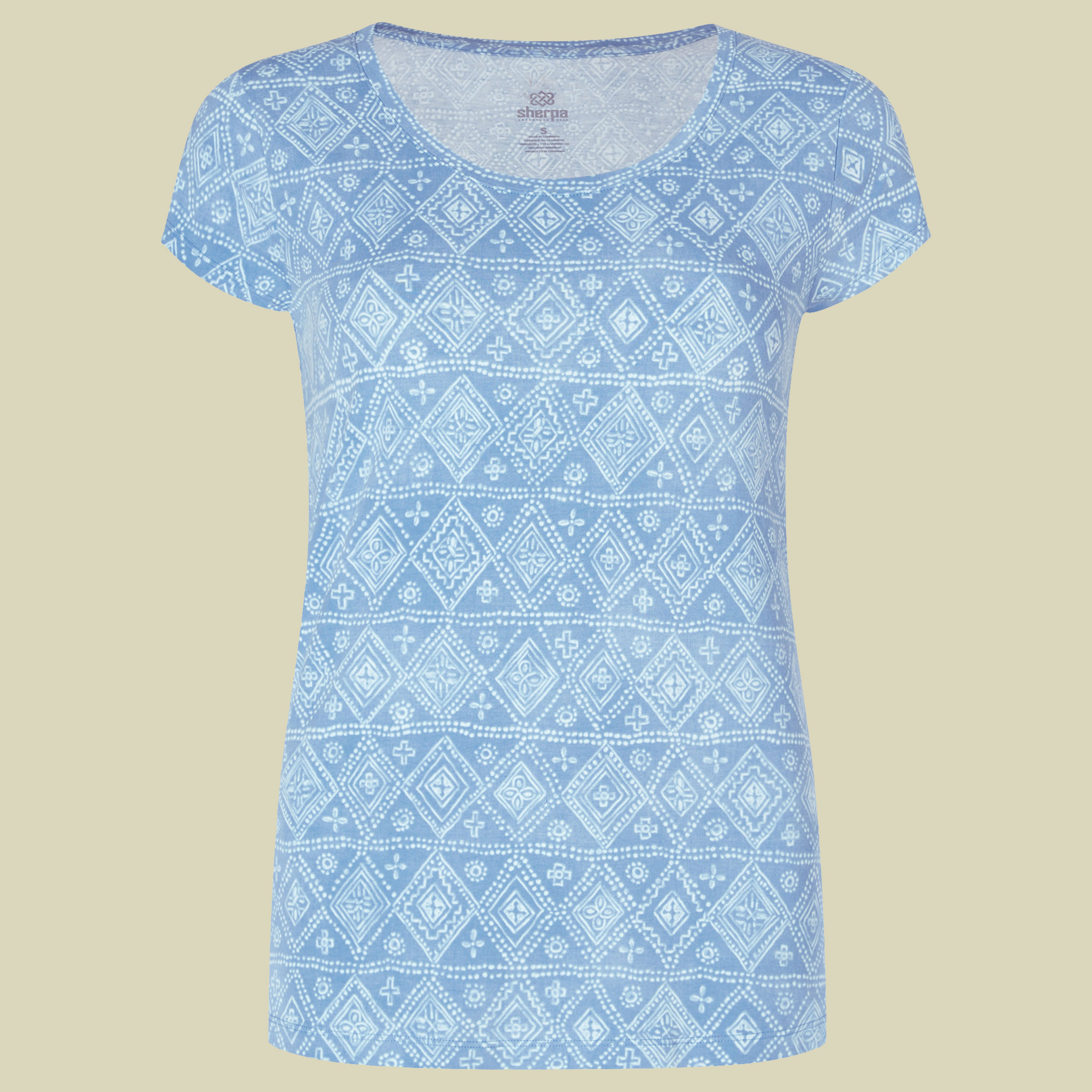 Kira Tee Women Größe M  Farbe slate blue geo